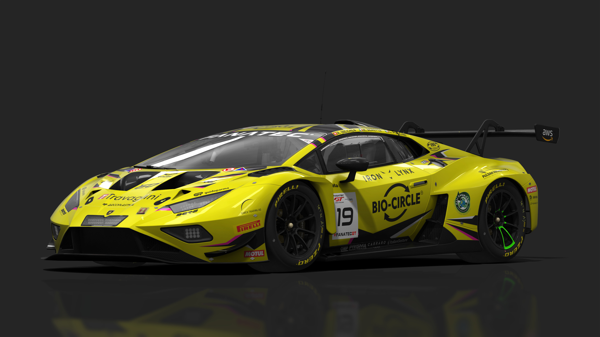 GT3 Lamborghini Huracán GT3 EVO2, skin M17_iron_lynx_19