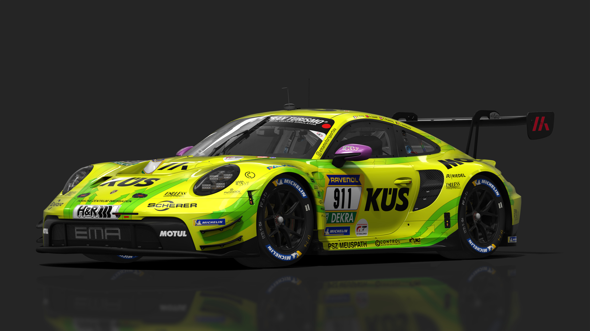 GT3 Porsche 911 GT3 R (992), skin 911_manthey_grello