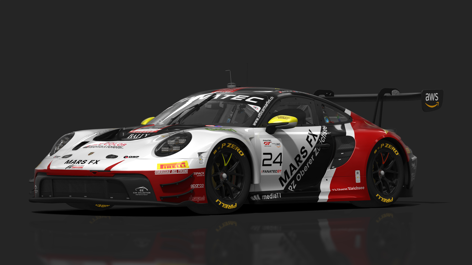 GT3 Porsche 911 GT3 R (992), skin GTWC_Car Collection_24