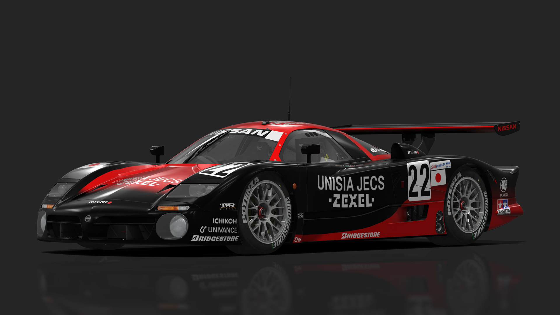RSS GT1 90s Nissan R39 V8, skin 1997_lm24_22_Nissan_Motorsport