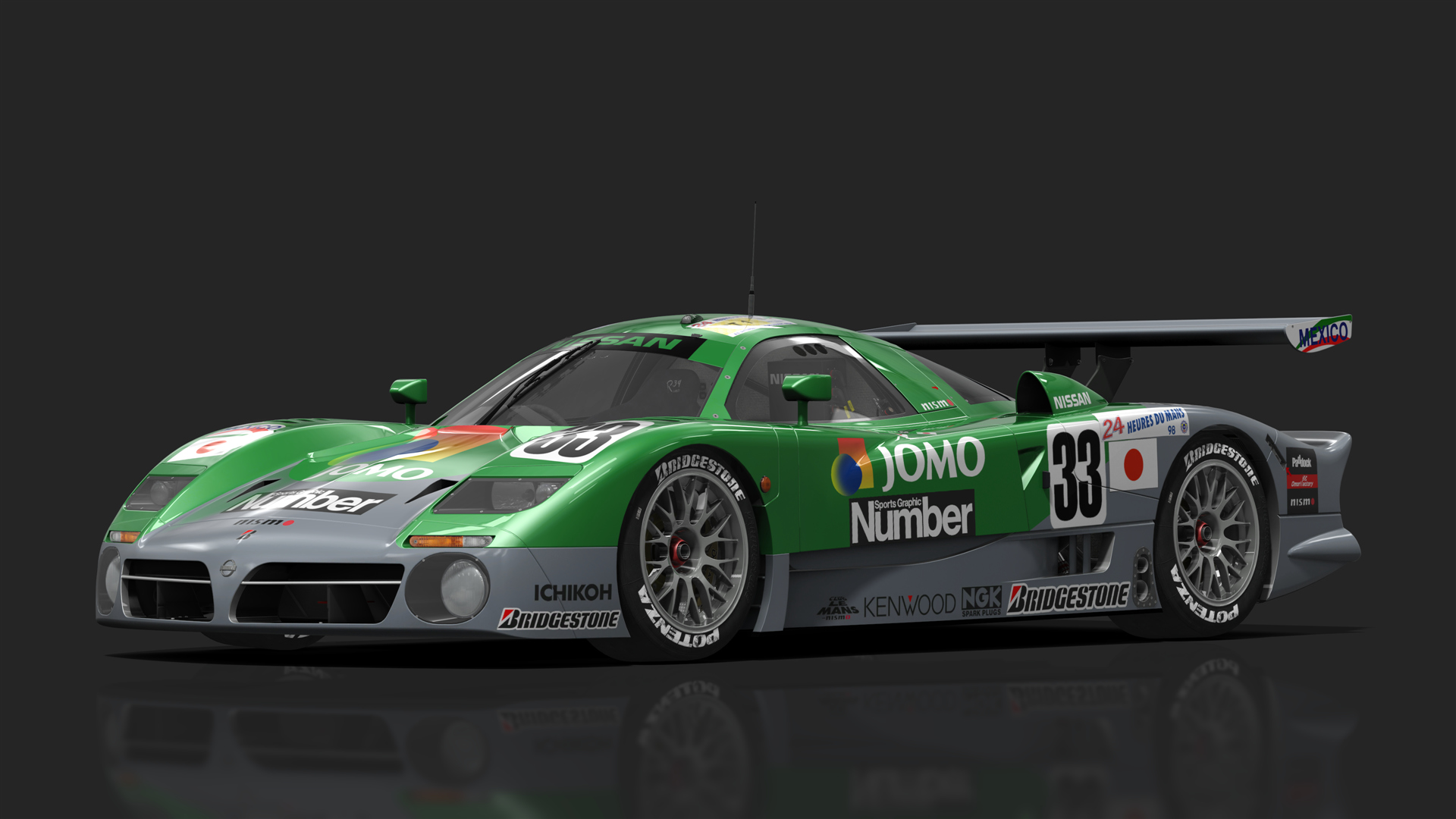 RSS GT1 90s Nissan R39 V8, skin 1998_LM24_LMGT1_09_Nissan_Motorsport_33