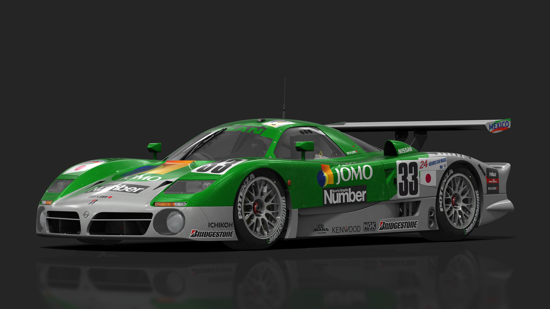 RSS GT1 90s Nissan R39 V8, skin 1998_lm24_33_Nissan_Motorsport