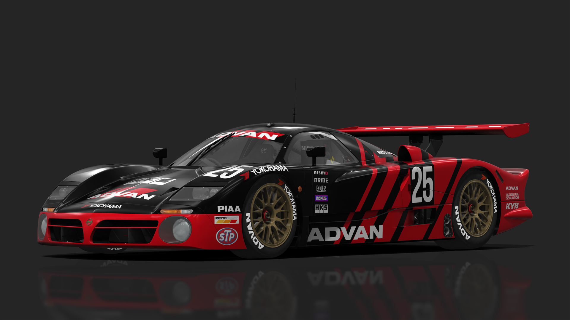 RSS GT1 90s Nissan R39 V8, skin 25_Advan