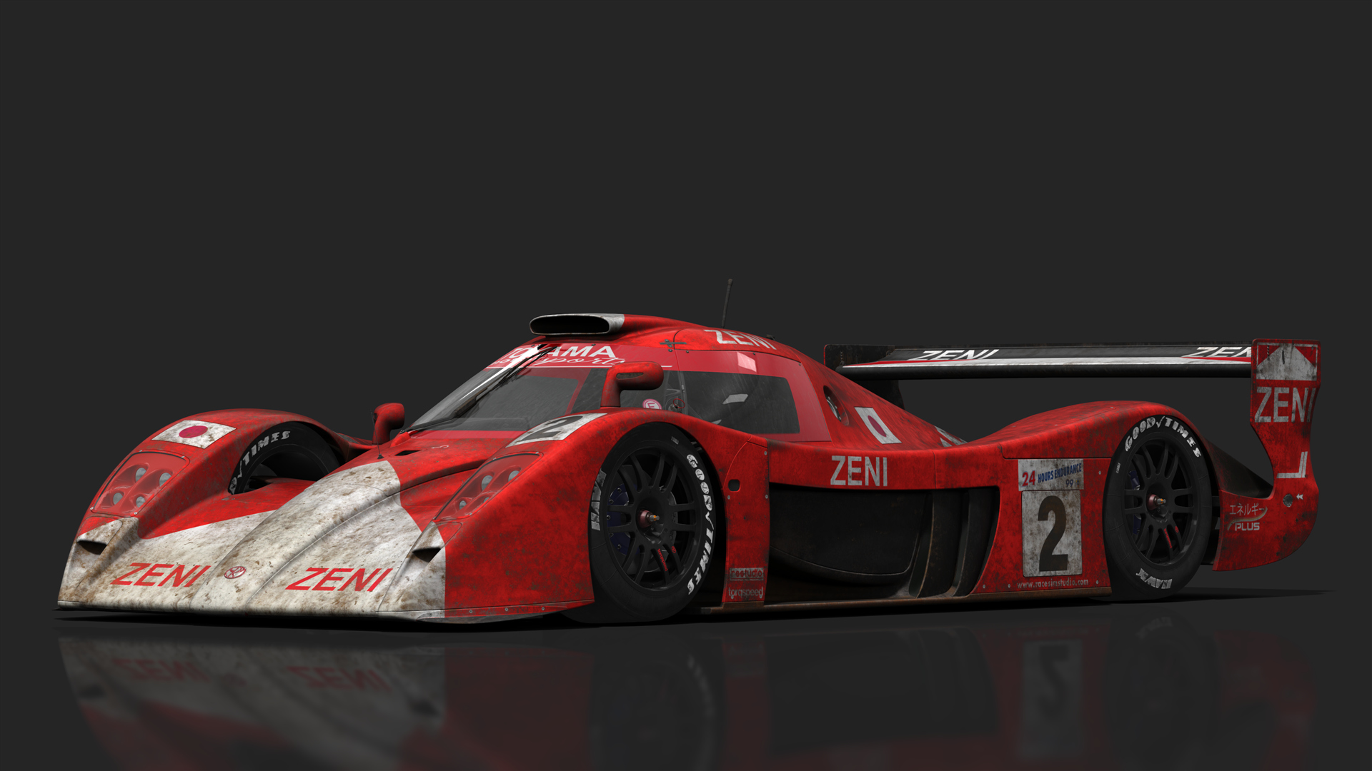 RSS GT1 90s GT1 Toyota GT-One V8, skin 02_zeni_dirty_02