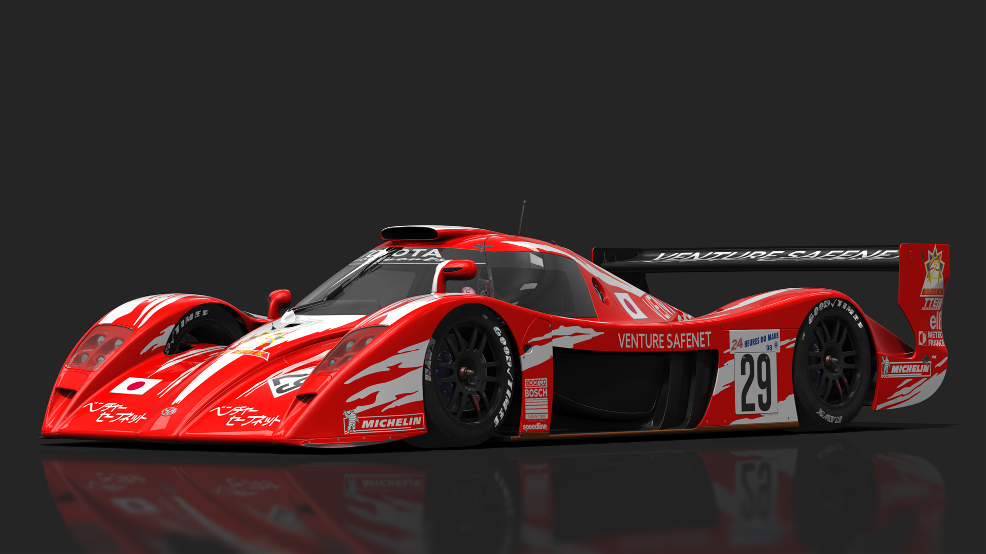 RSS GT1 90s GT1 Toyota GT-One V8, skin 10_venture_safenet_29