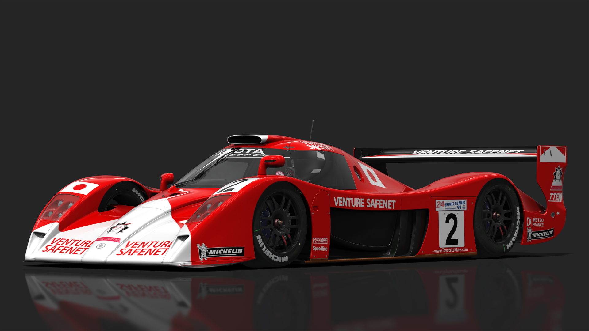RSS GT1 90s GT1 Toyota GT-One V8, skin 12_venture_safenet_02