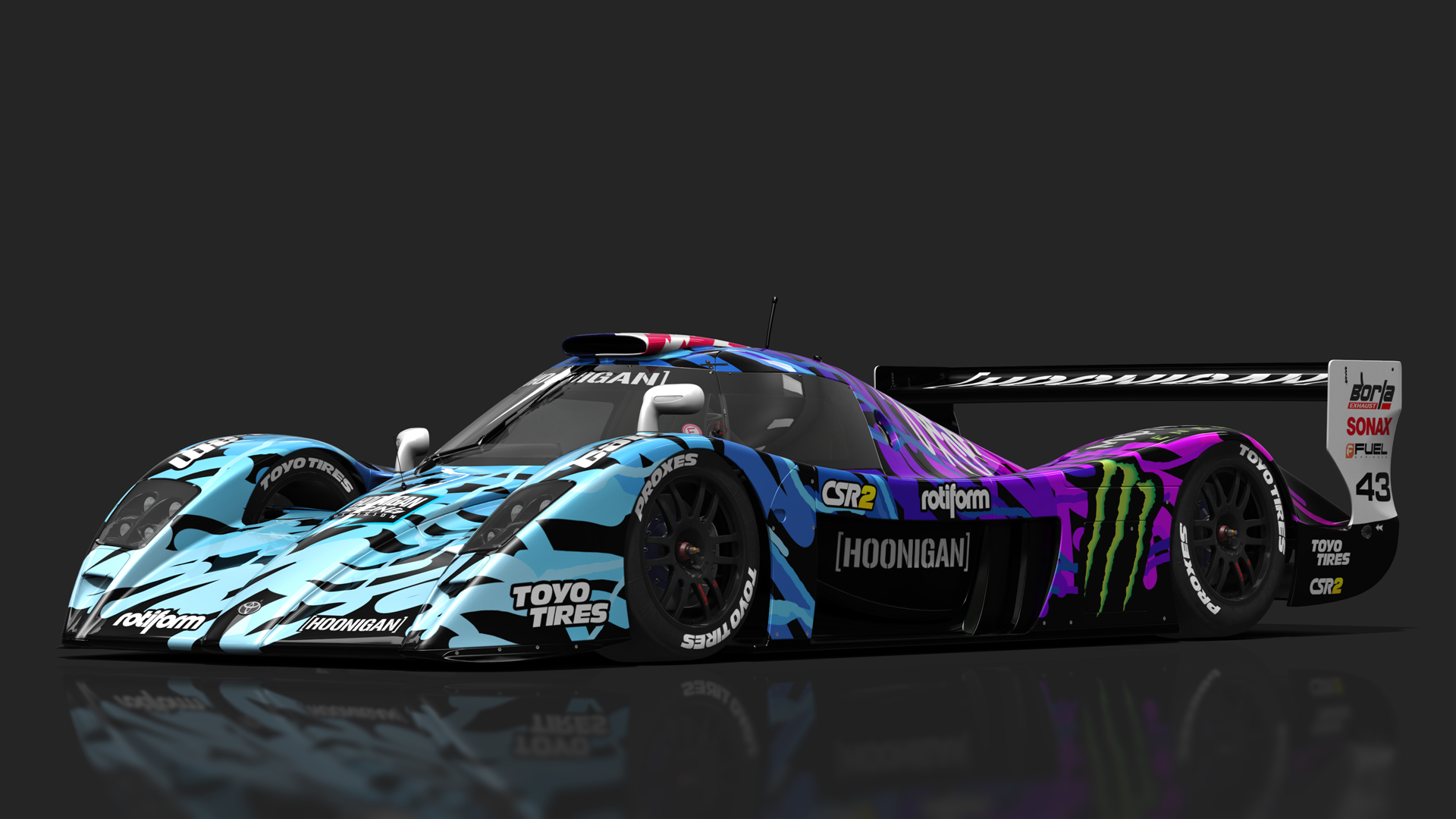 RSS GT1 90s GT1 Toyota GT-One V8, skin 43_Hoonigan