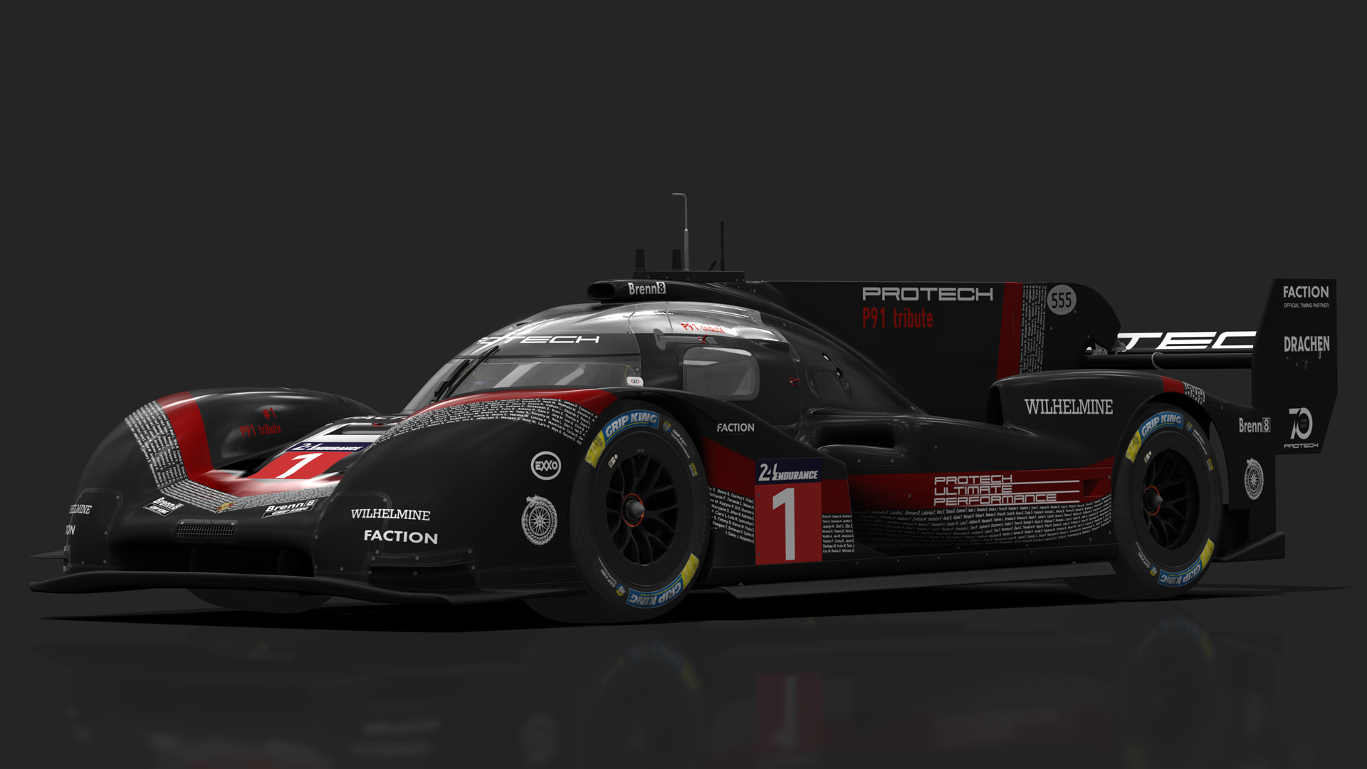 Porsche 919 Hybrid EVO, skin 02_black