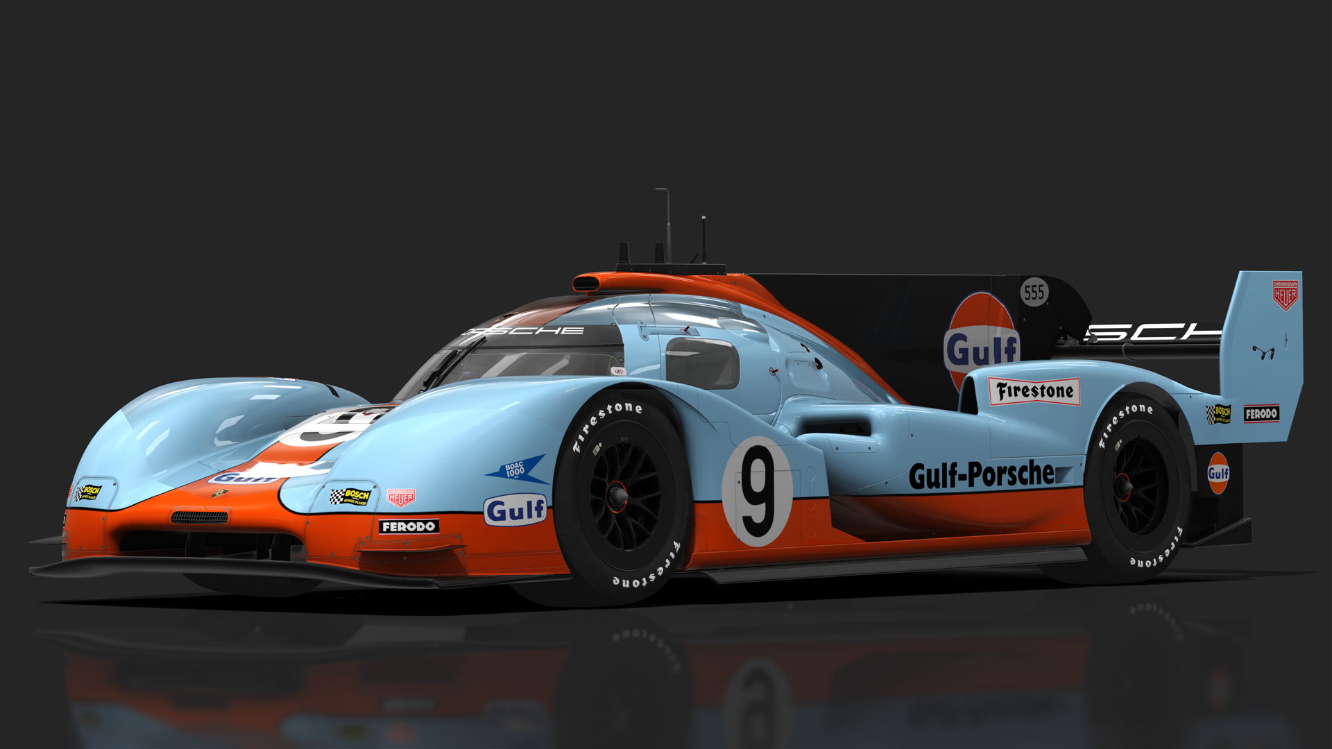 Porsche 919 Hybrid EVO, skin 9_Gulf