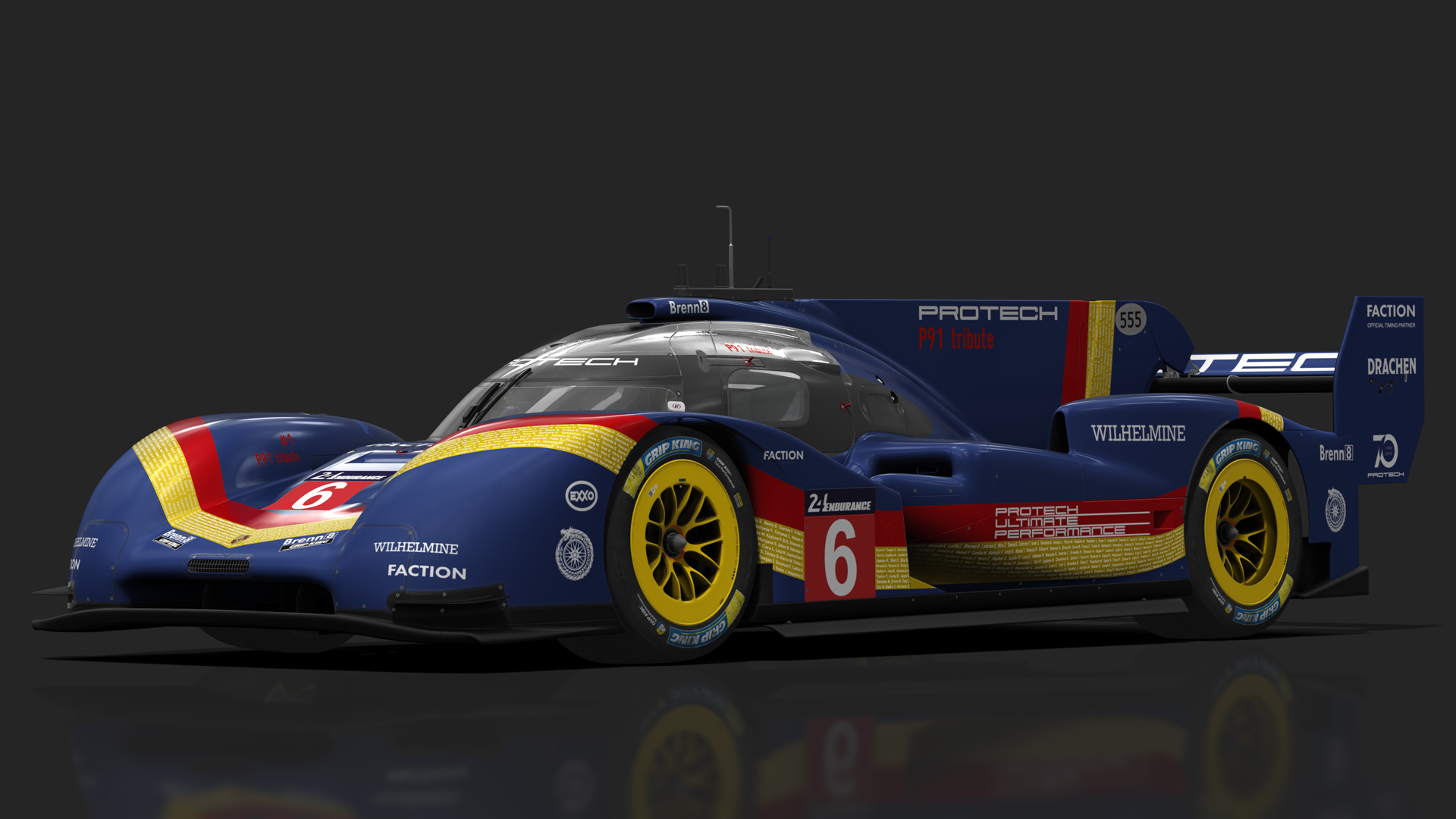 Porsche 919 Hybrid EVO, skin blue_6