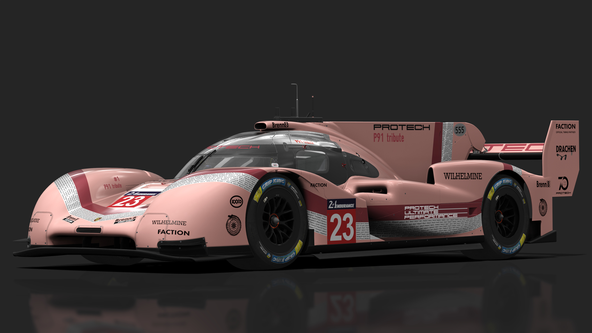 Porsche 919 Hybrid EVO, skin pink_23