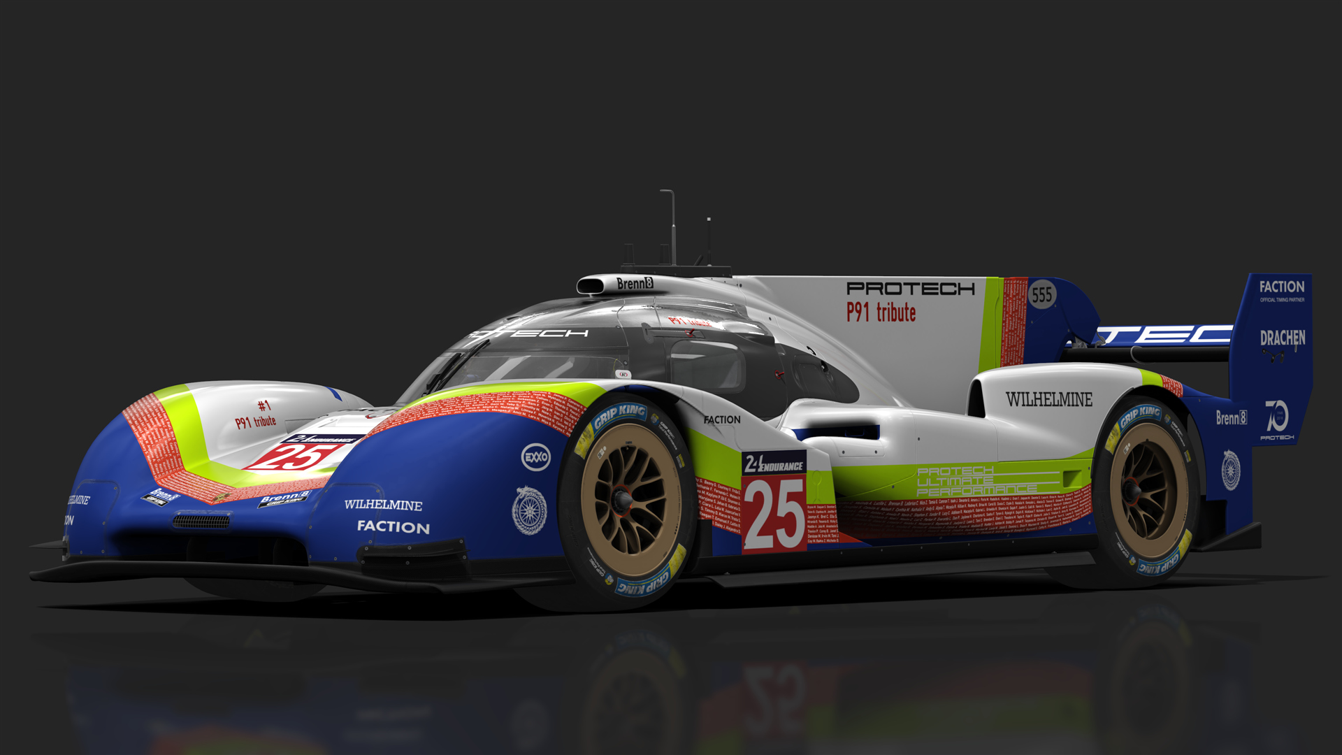 Porsche 919 Hybrid EVO, skin white_25