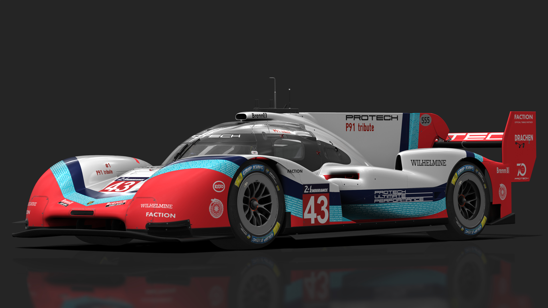 Porsche 919 Hybrid EVO, skin white_43