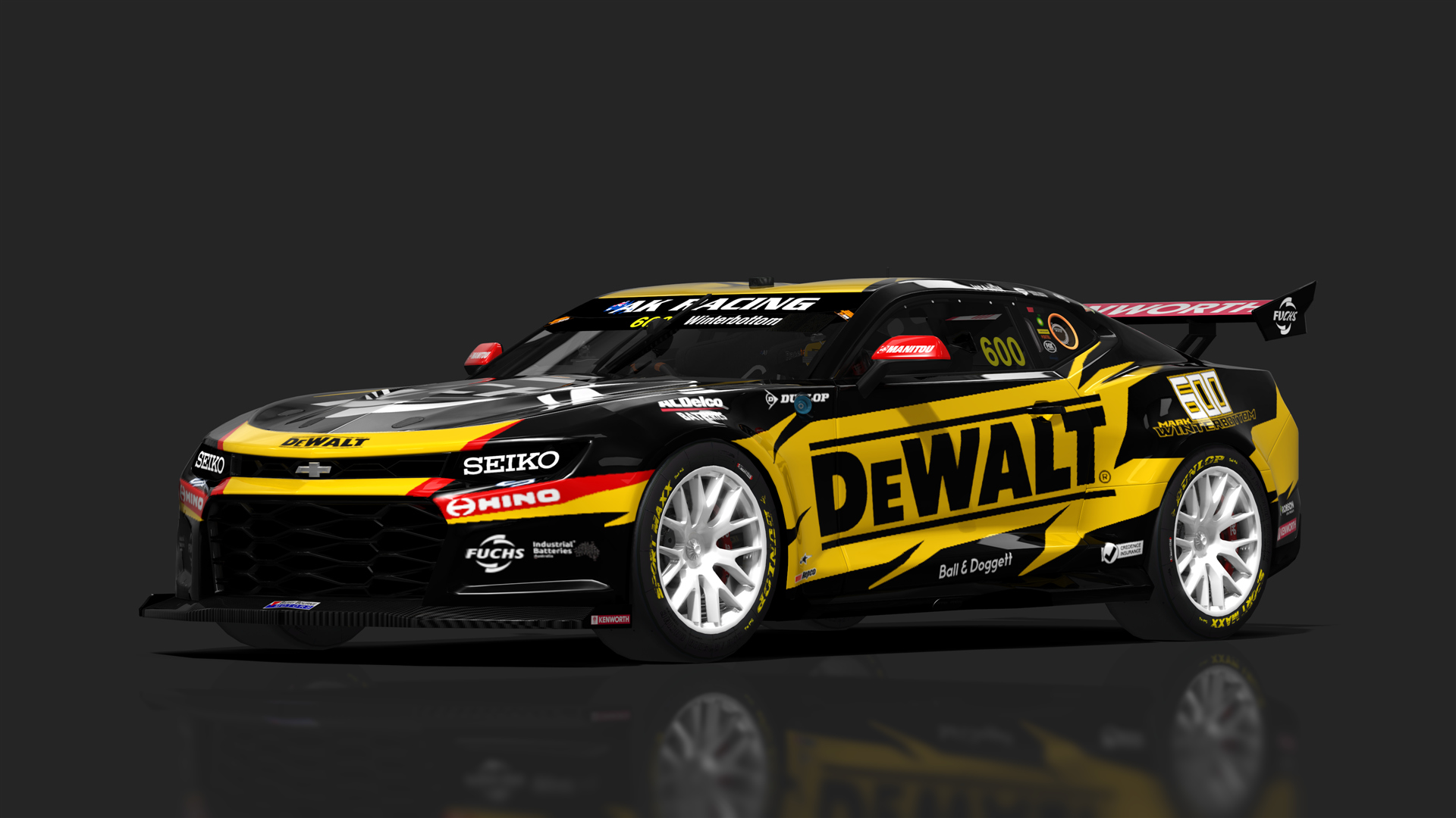 V8 Supercar (Gen3) Chevrolet Camaro, skin 18_dewalt_Winterbottom_600