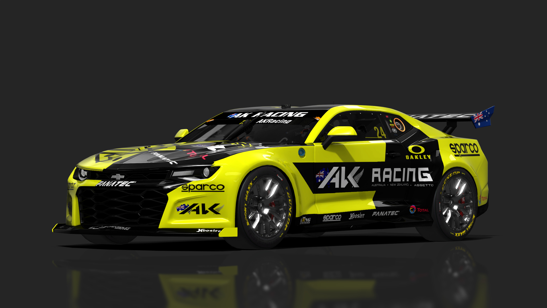 V8 Supercar (Gen3) Chevrolet Camaro, skin 2024_ak_camaro