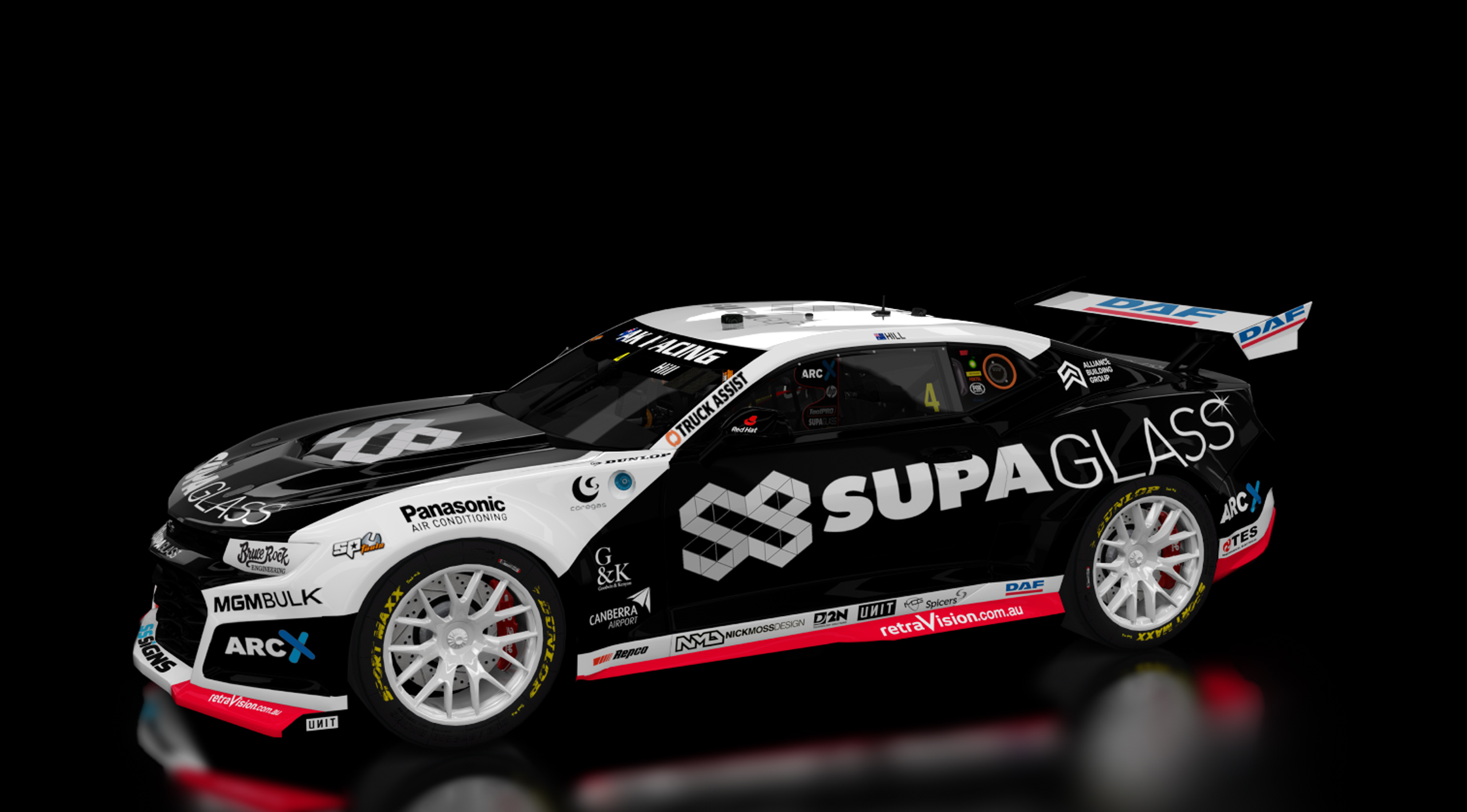 V8 Supercar (Gen3) Chevrolet Camaro, skin 4_Supaglass