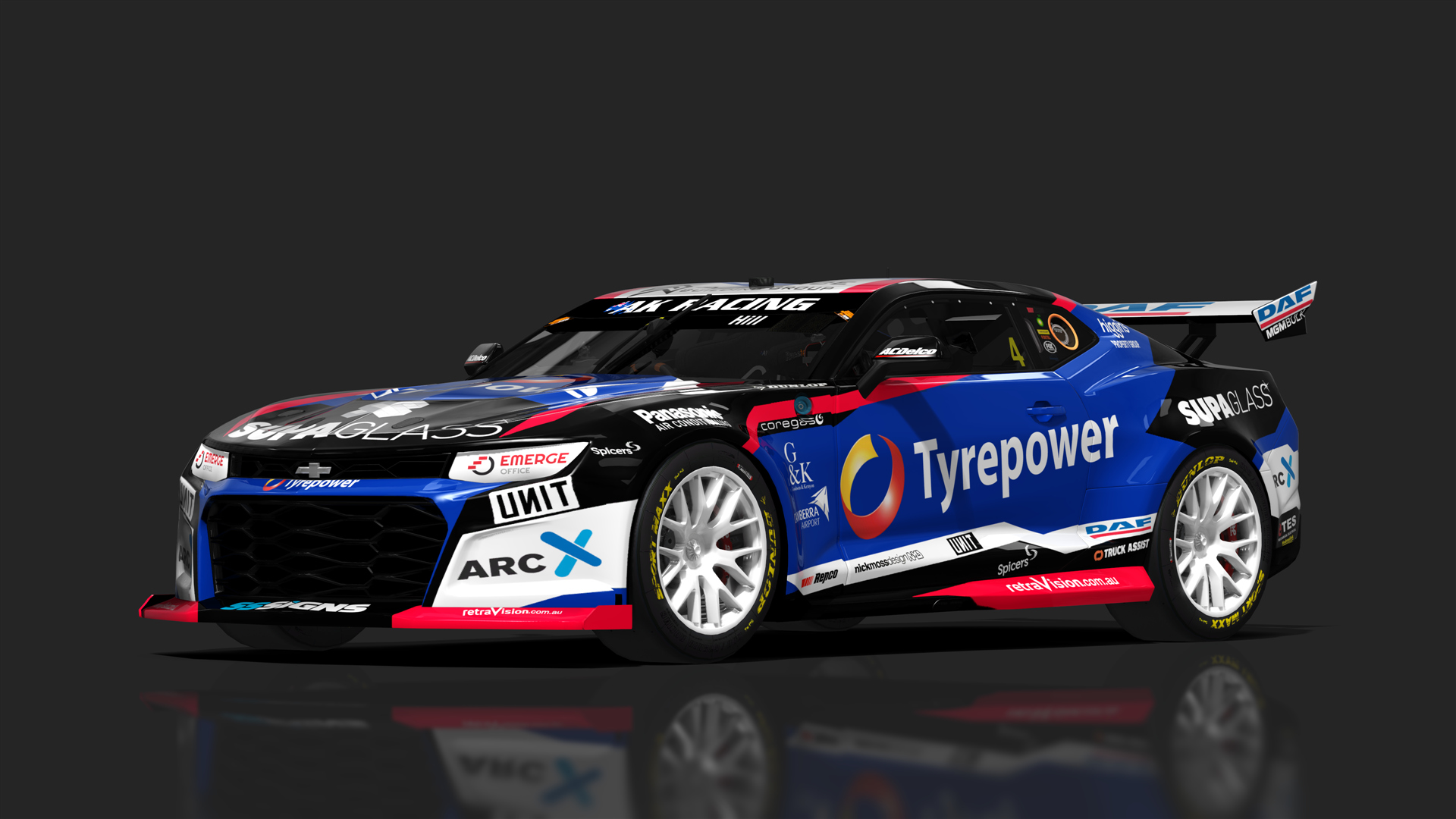 V8 Supercar (Gen3) Chevrolet Camaro, skin 4_tyrepower