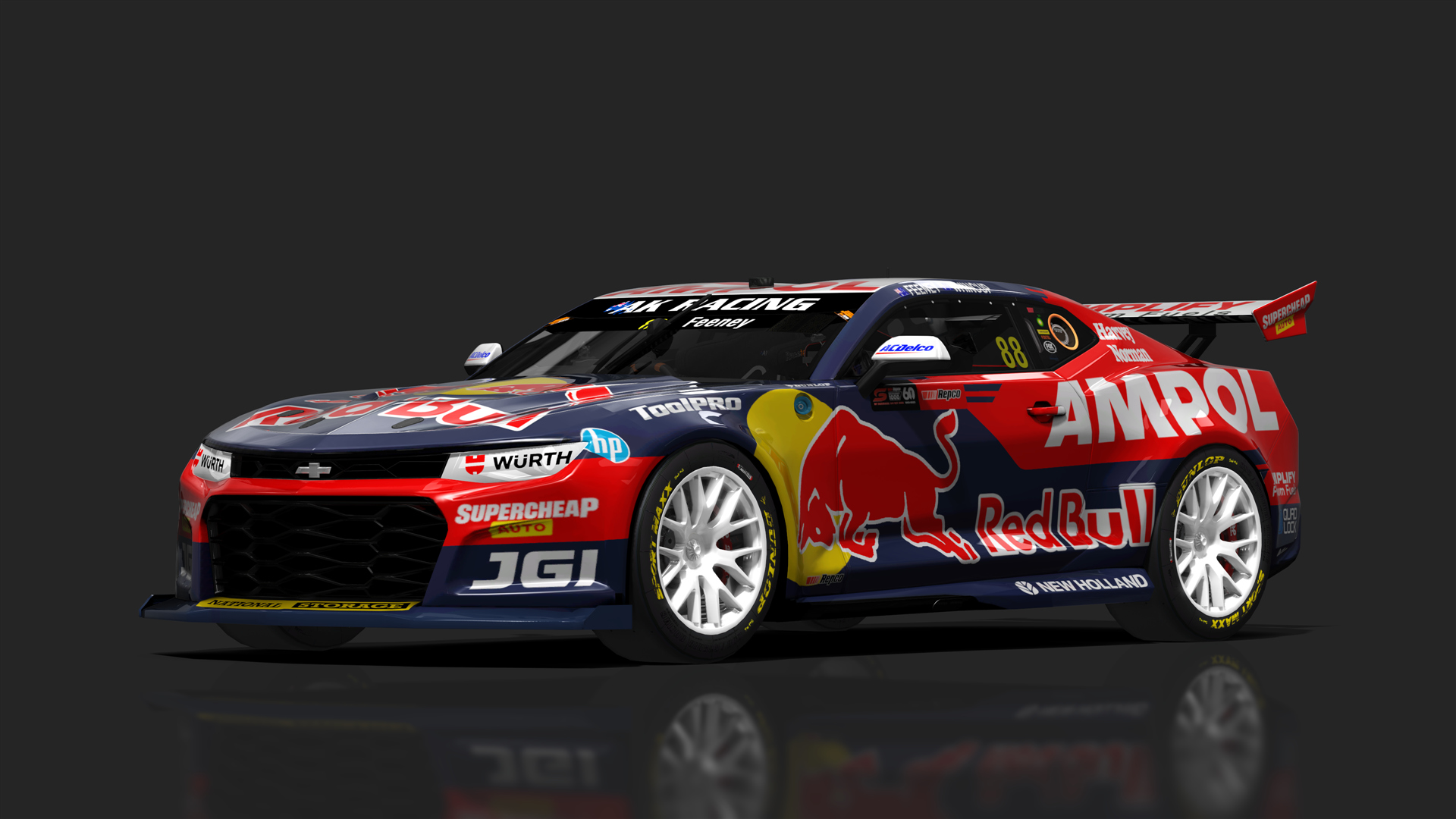 V8 Supercar (Gen3) Chevrolet Camaro, skin 88_redbull