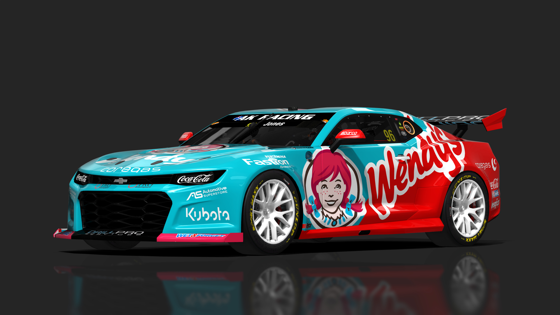V8 Supercar (Gen3) Chevrolet Camaro, skin 96_macauley_jones_wendy