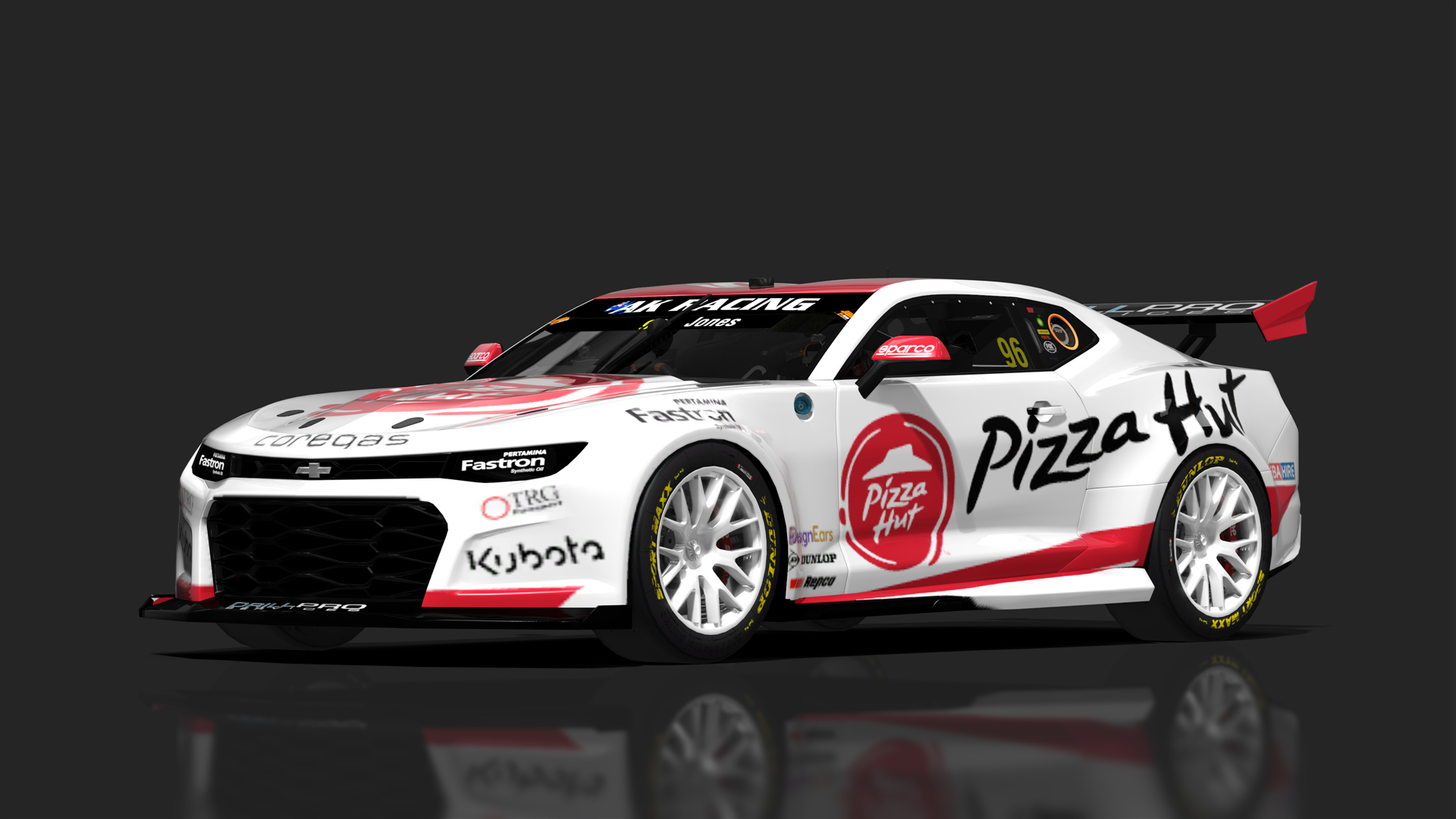 V8 Supercar (Gen3) Chevrolet Camaro, skin 96_pizza_hut