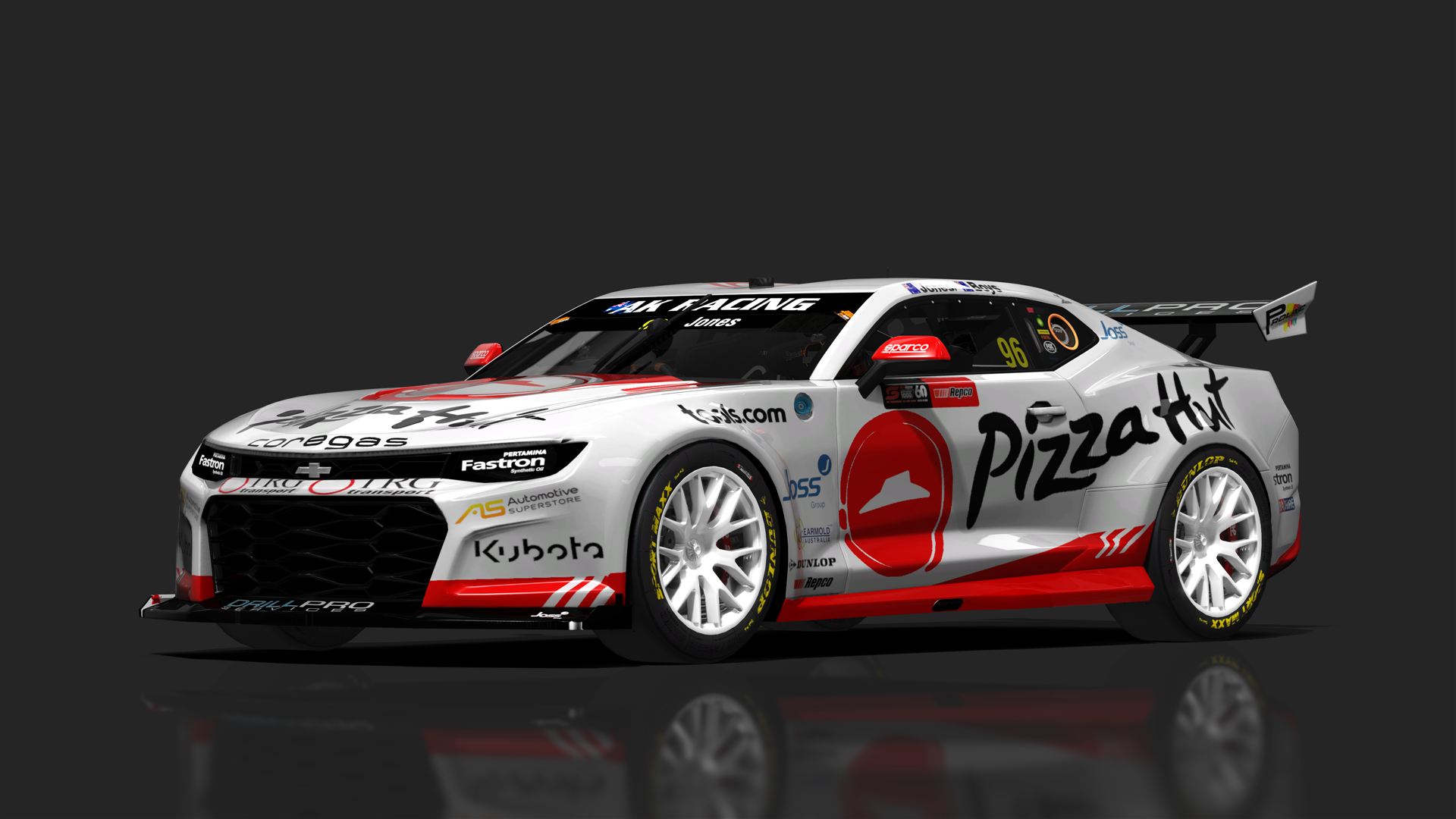 V8 Supercar (Gen3) Chevrolet Camaro, skin 96_pizzahut