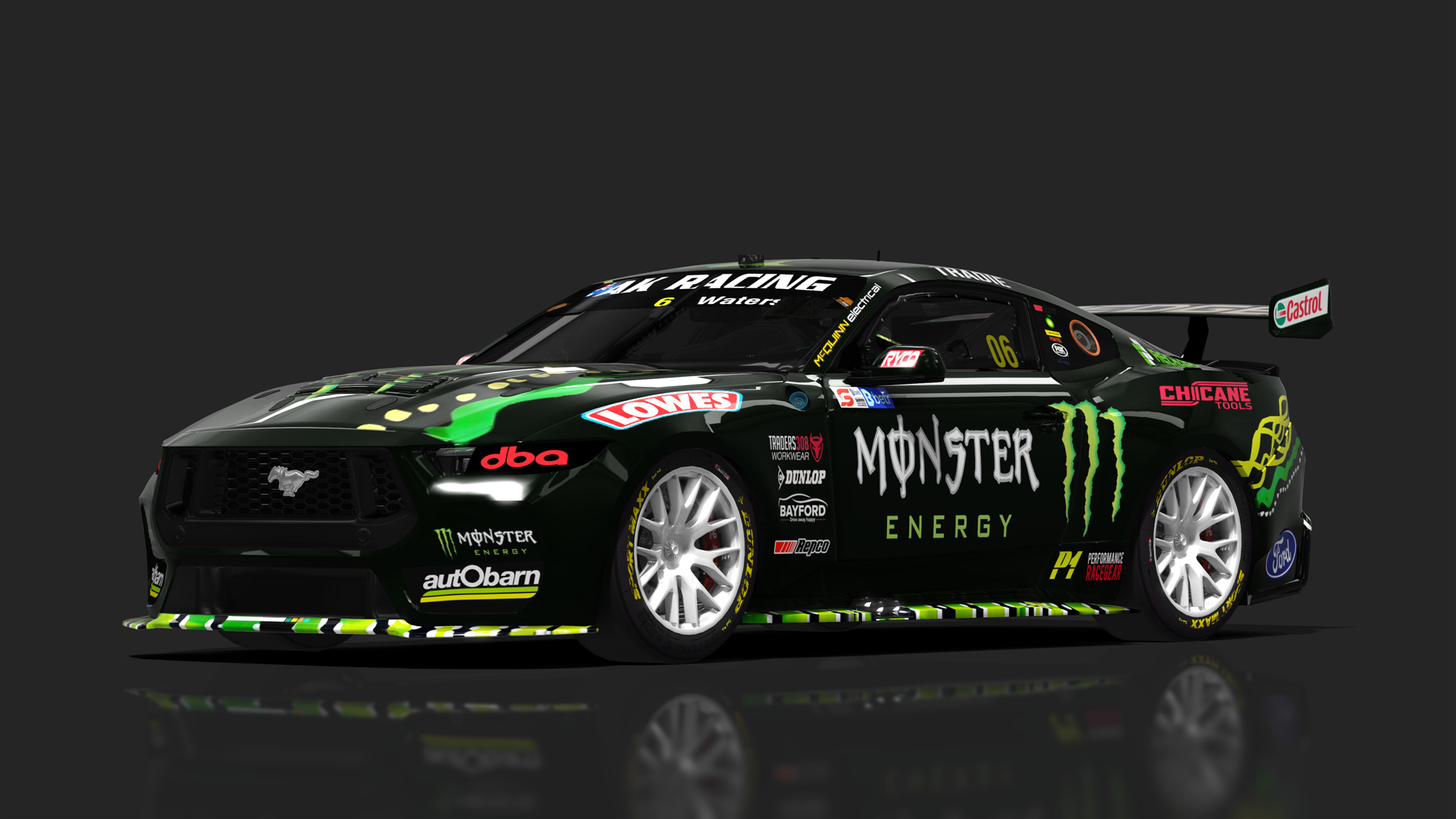 V8 Supercar (Gen3) Ford Mustang, skin 6_waters_indigenous