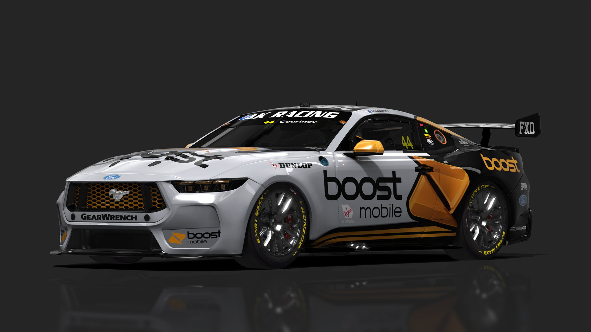 V8 Supercar (Gen3) Ford Mustang, skin BOOST_44