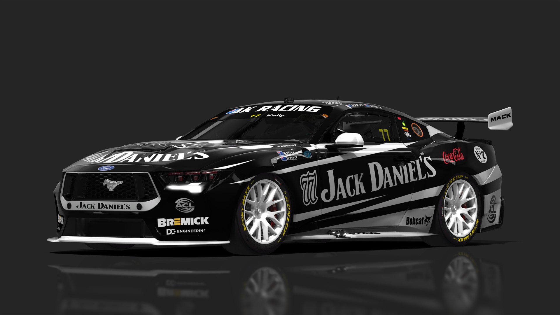 V8 Supercar (Gen3) Ford Mustang, skin KELLY_77