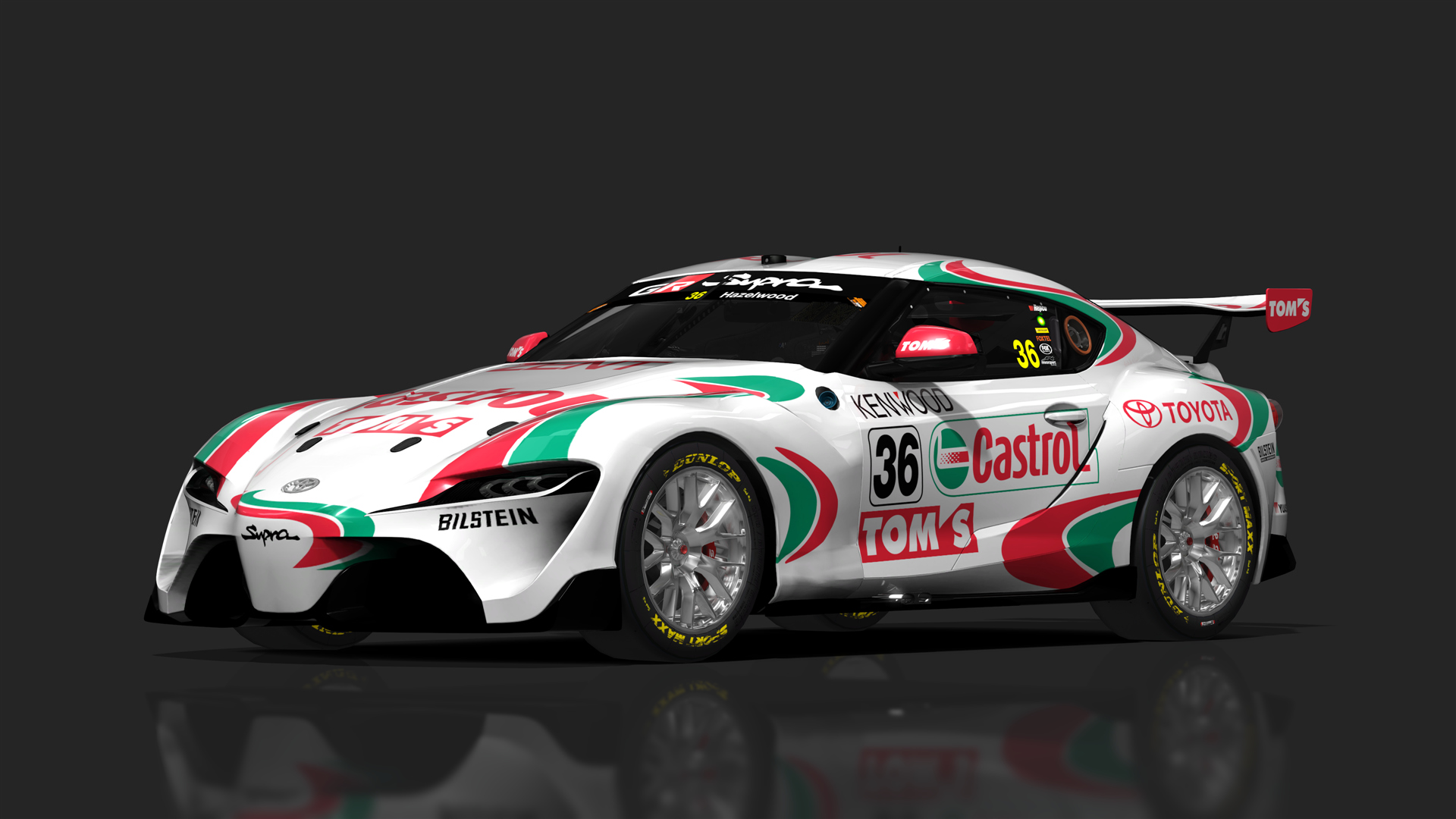 V8 Supercar (Gen3) Toyota GR Supra, skin 2026_toms_castrol