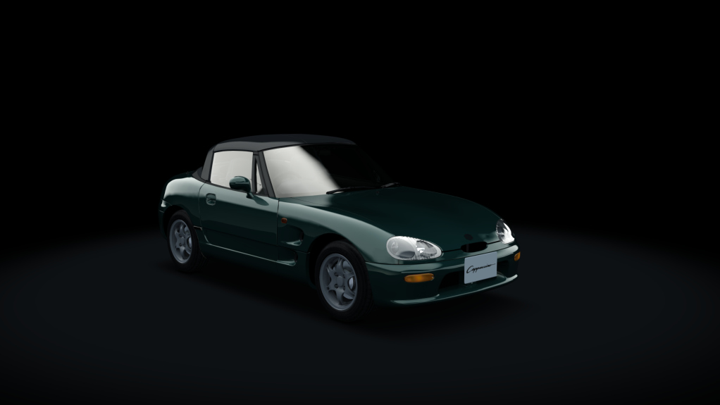Suzuki Cappuccino (EA21R) - Capy, skin Dark_turquoise_green_M