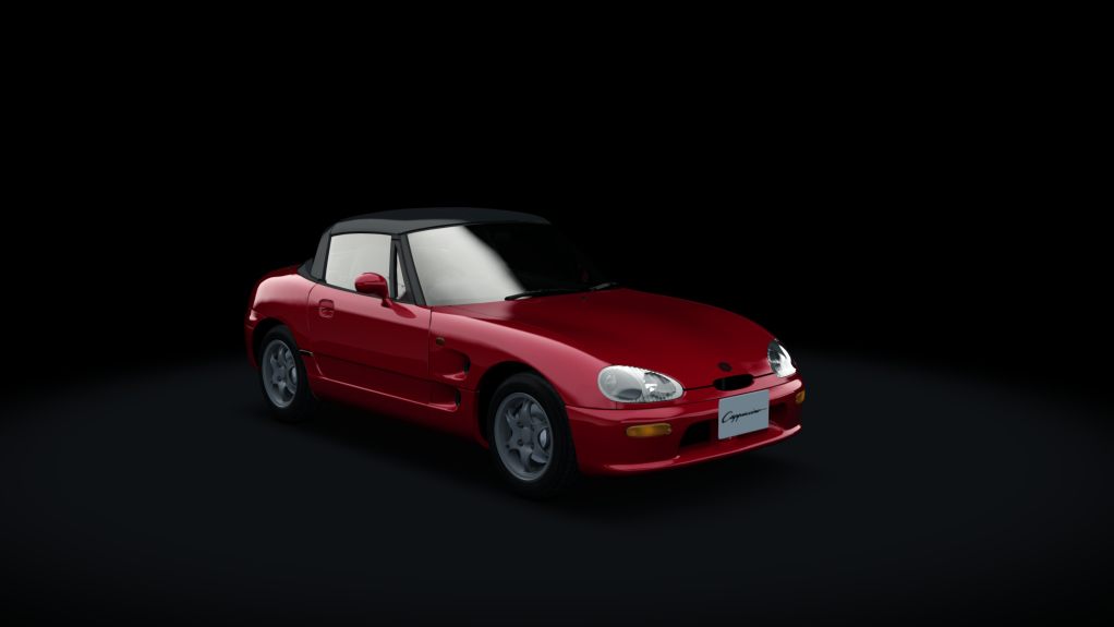 Suzuki Cappuccino (EA21R) - Capy, skin Red_Metallic