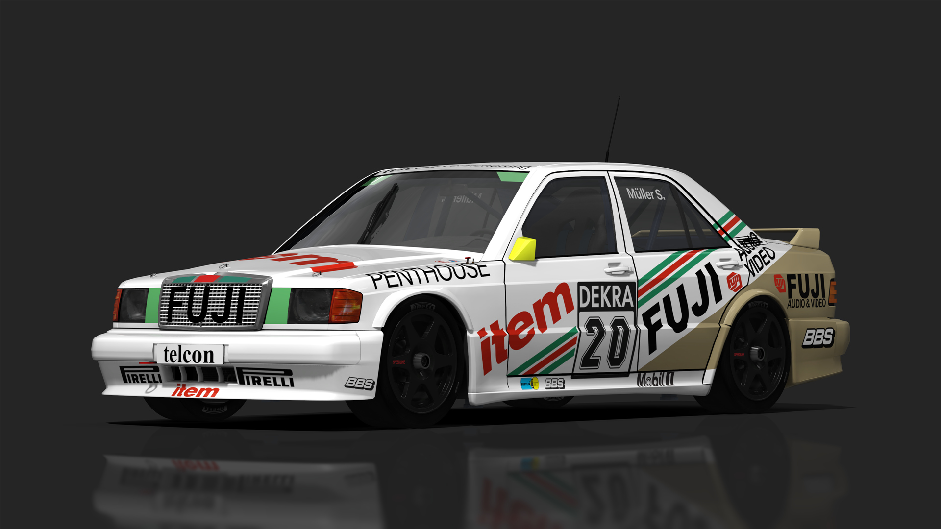 T78 DTM '89 Mercedes-Benz 190E 2.3-16V Preview Image