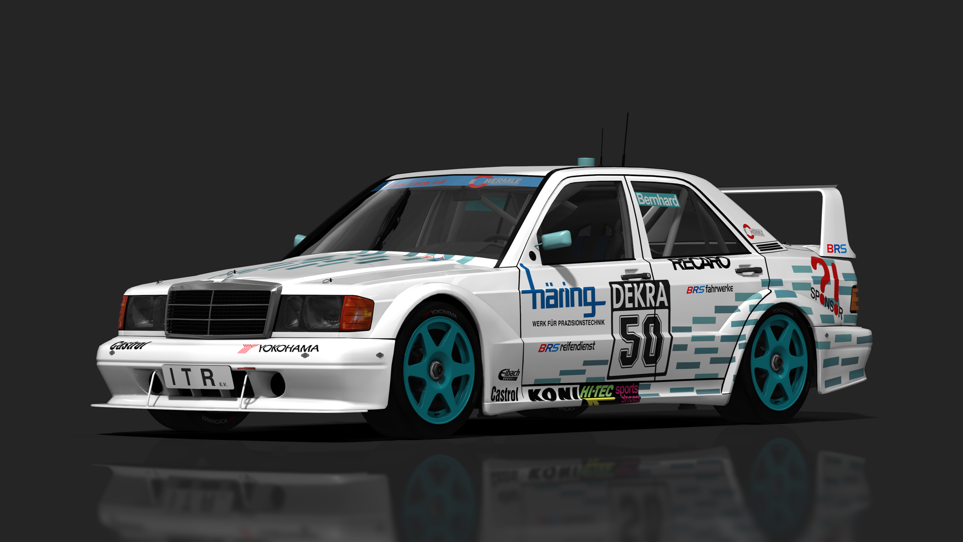 T78 DTM '91 Mercedes-Benz 190E Evo2, skin 50_bernhard