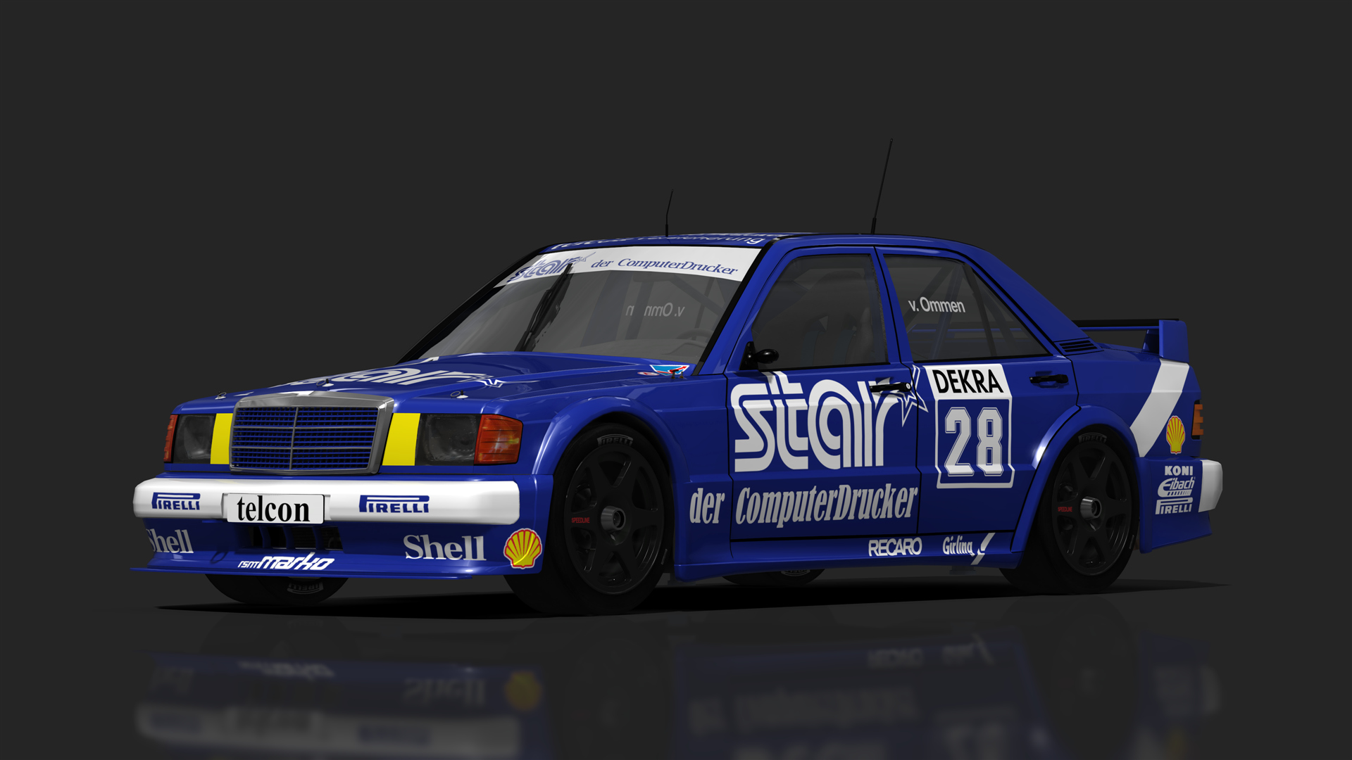T78 DTM '89 Mercedes-Benz 190E Evo1, skin 28_jvommen