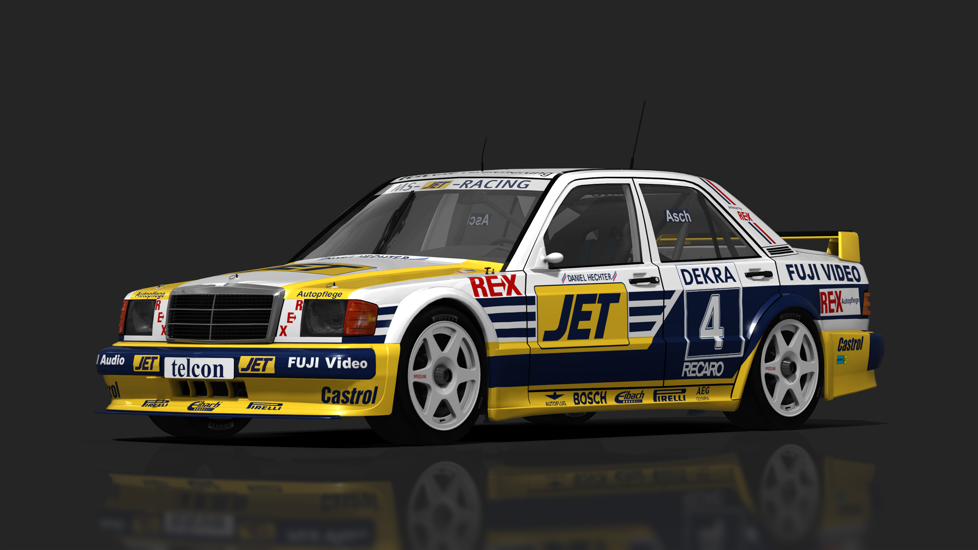 T78 DTM '89 Mercedes-Benz 190E Evo1, skin 4_rasch