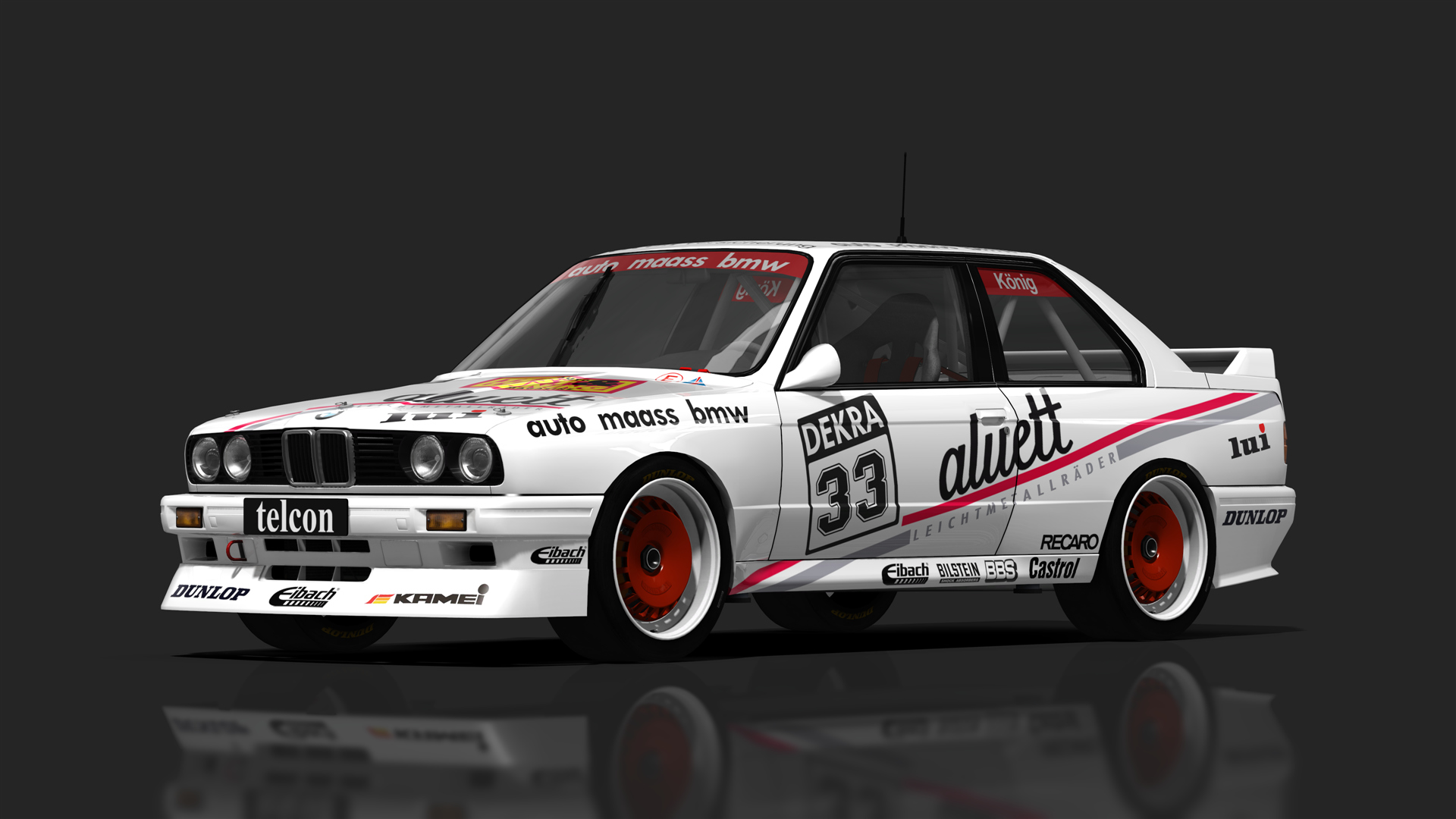 T78 DTM '89 BMW M3 E30 Evo DTM, skin 33_konig