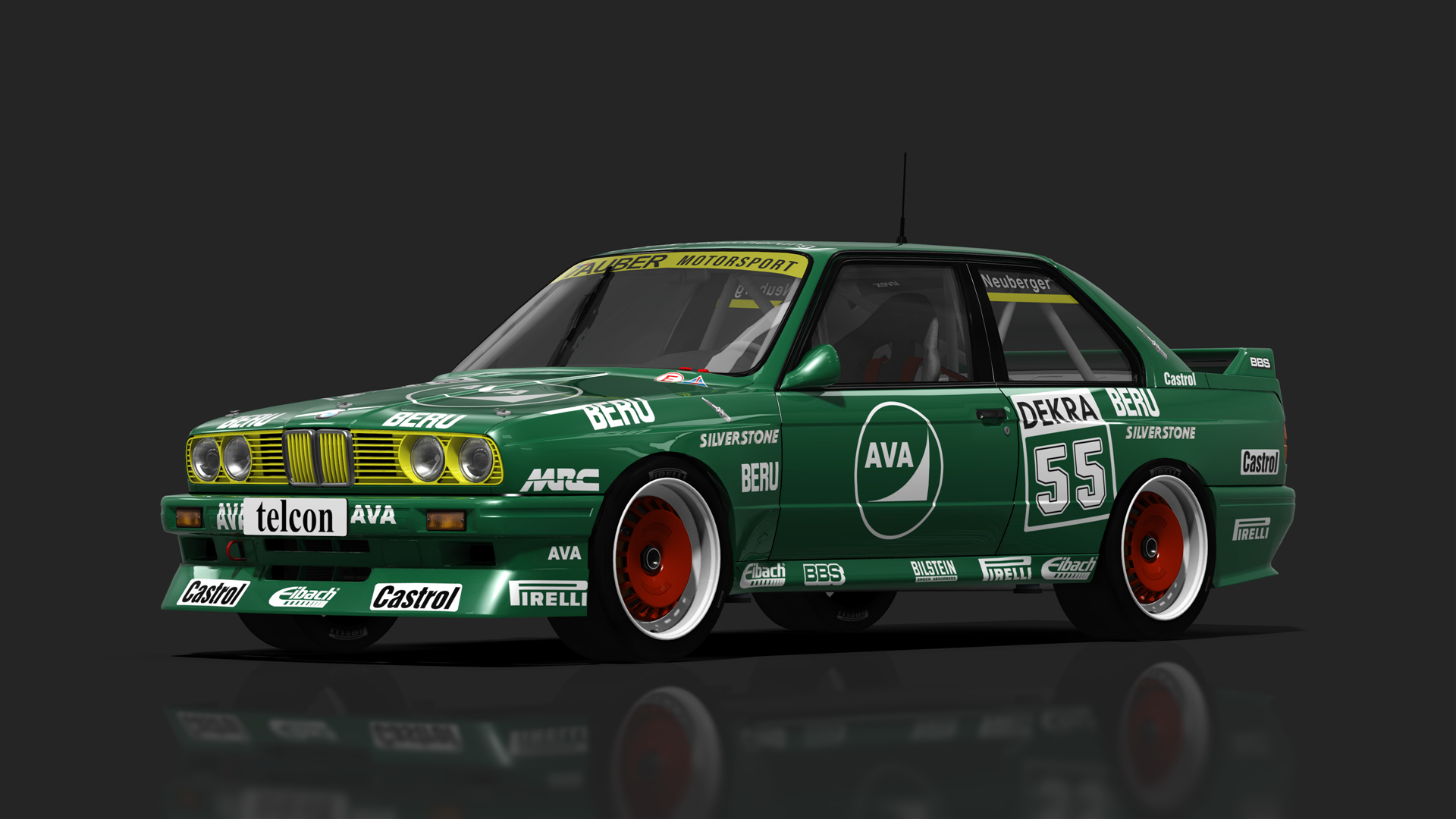 T78 DTM '89 BMW M3 E30 Evo DTM, skin 55_sneuberger