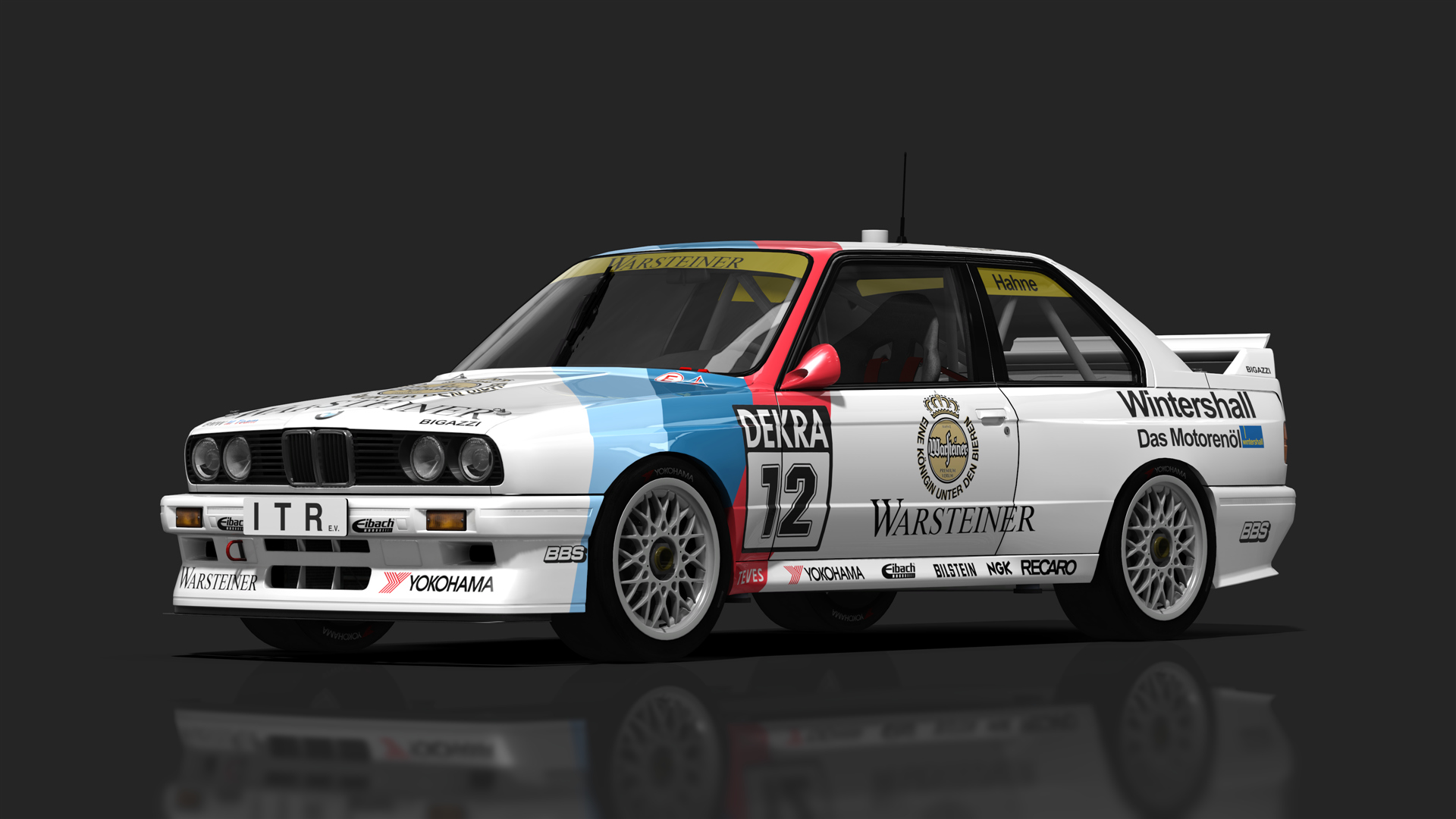 T78 DTM '91 BMW M3 Sport Evolution, skin 12_hahne