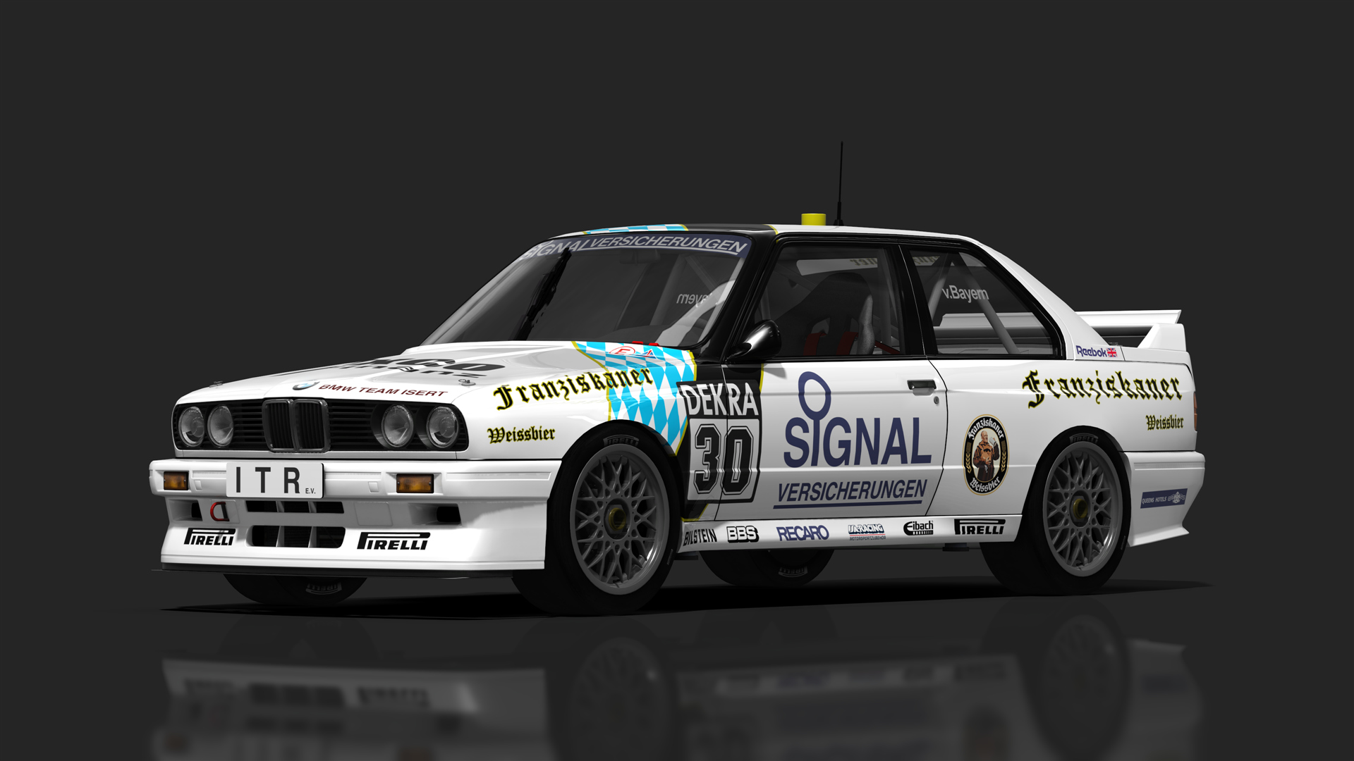 T78 DTM '91 BMW M3 Sport Evolution, skin 30_bayern