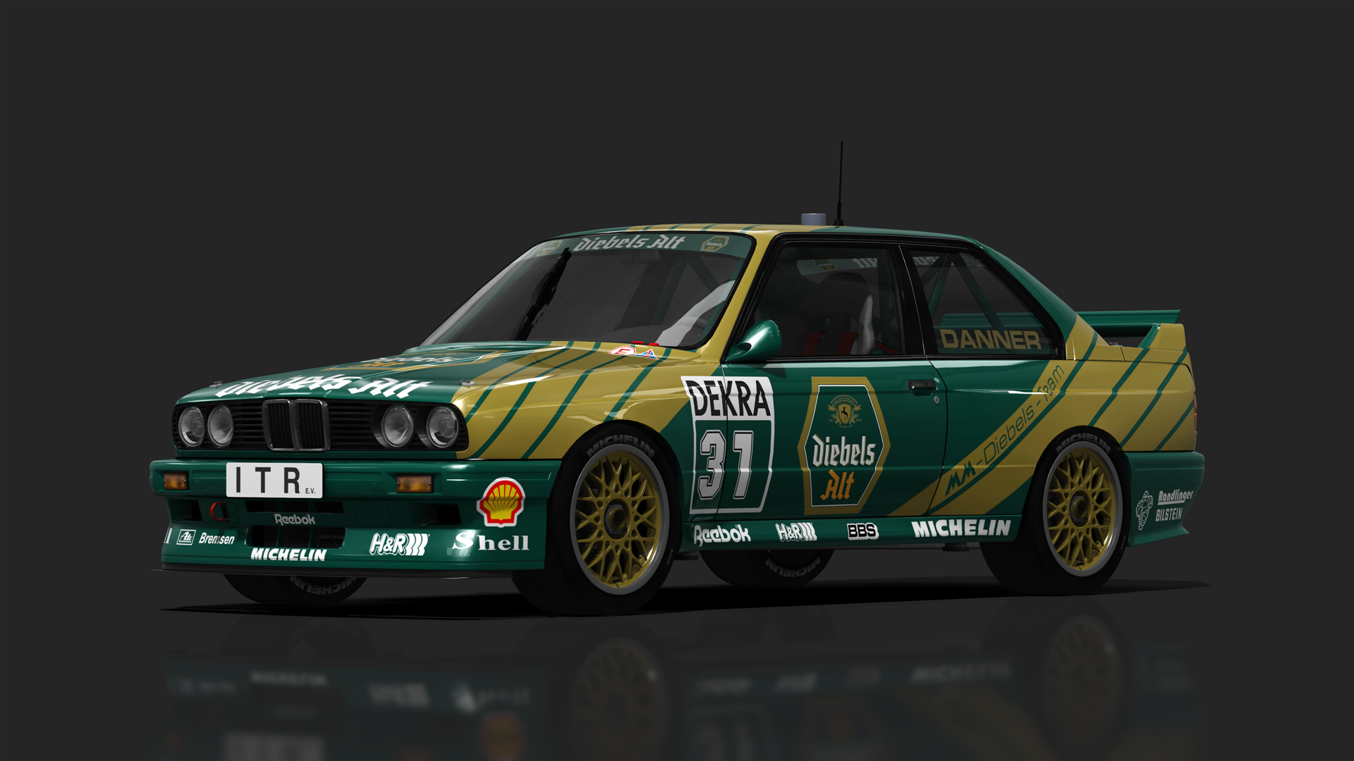 T78 DTM '91 BMW M3 Sport Evolution, skin 31_danner