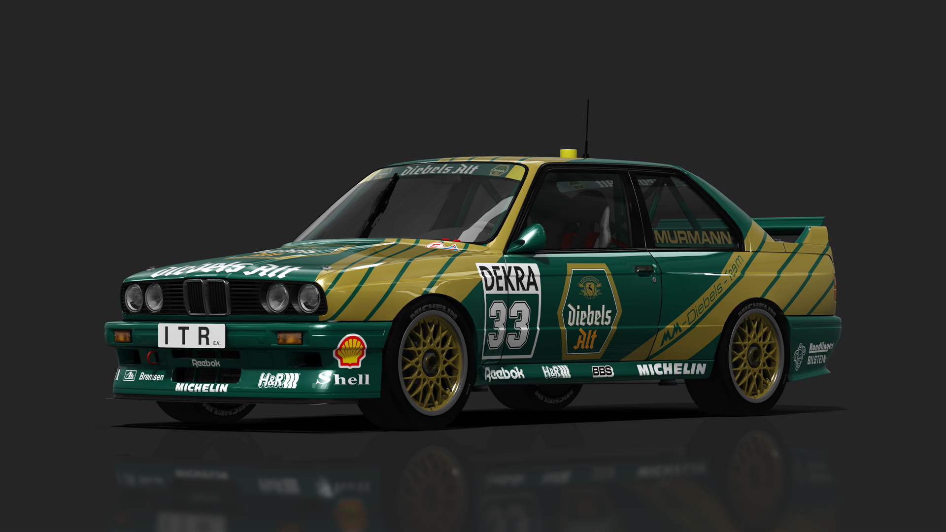 T78 DTM '91 BMW M3 Sport Evolution, skin 33_murmann