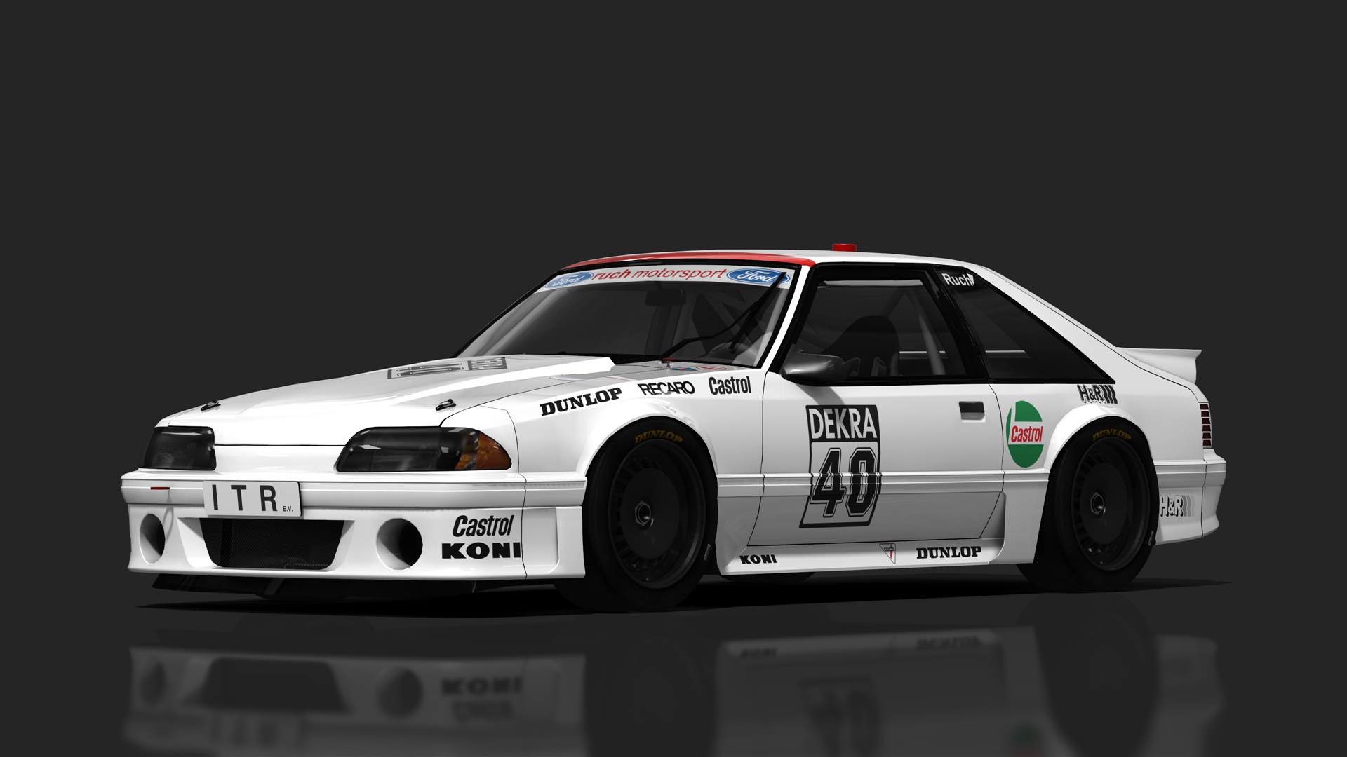 T78 DTM '91 Ford Mustang 5.0 GT, skin 40_gerd_ruch