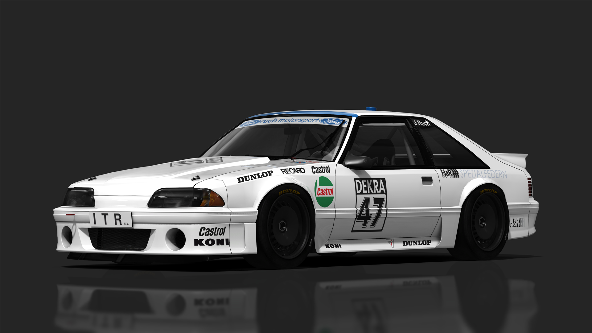 T78 DTM '91 Ford Mustang 5.0 GT, skin 47_jurgen_ruch