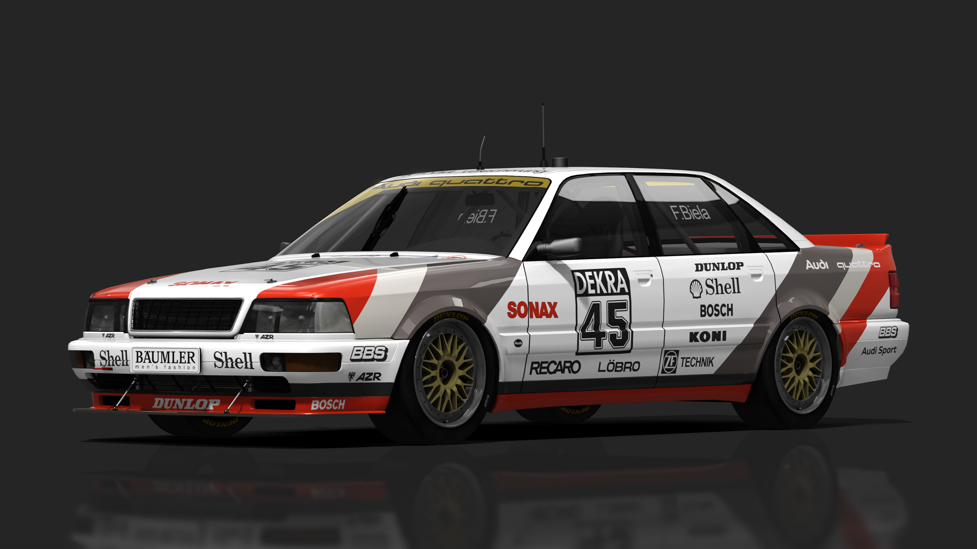 T78 DTM '91 Audi V8 quattro Evo, skin 45_frank_biela