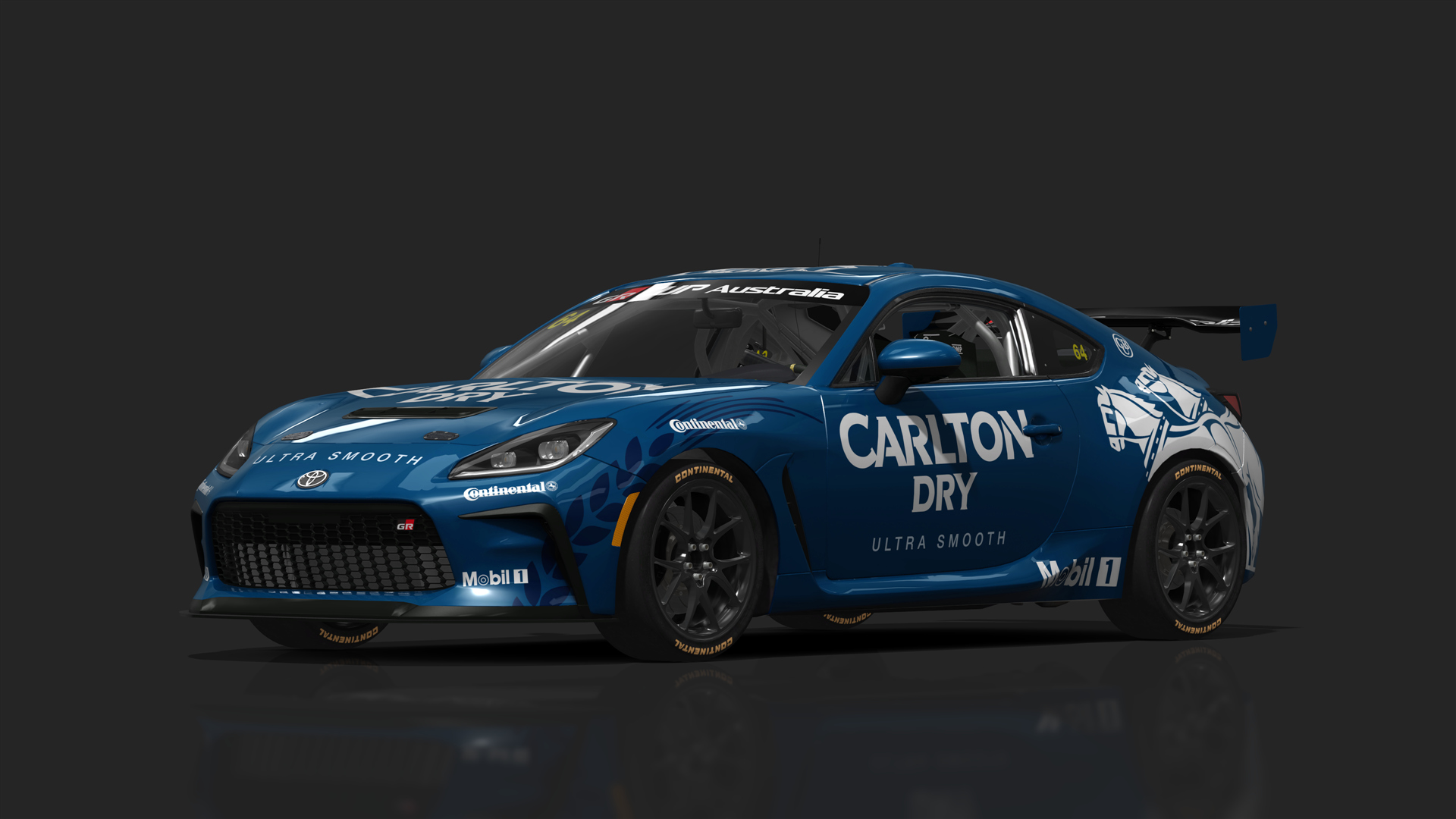 Toyota GR86 Cup, skin GR86OZ_Carlton_Dry