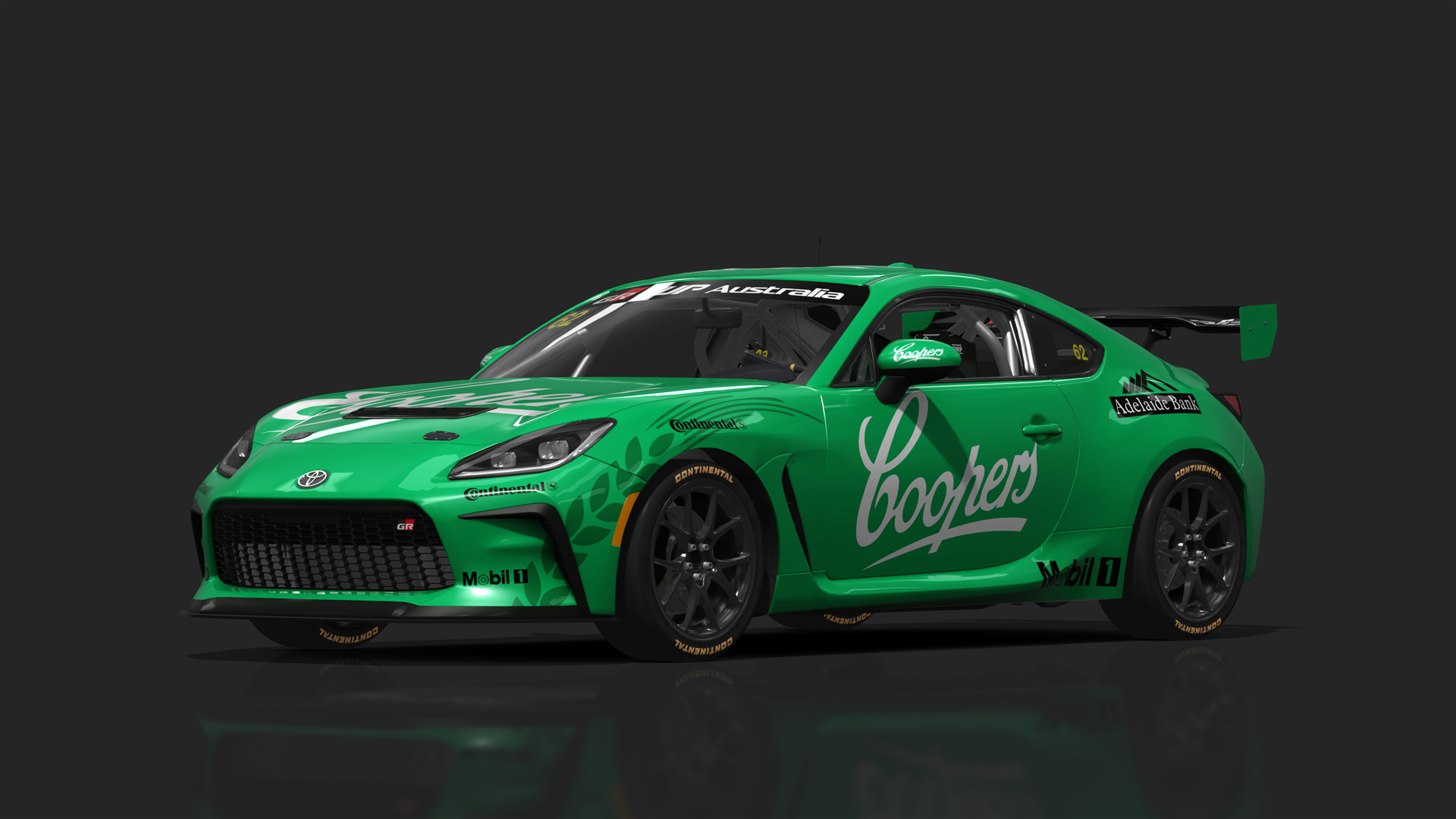 Toyota GR86 Cup, skin GR86OZ_Coopers