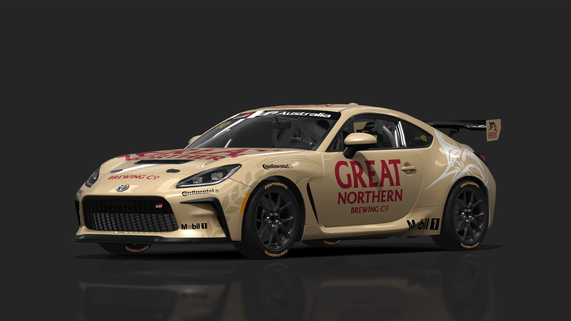 Toyota GR86 Cup, skin GR86OZ_Great_Northern
