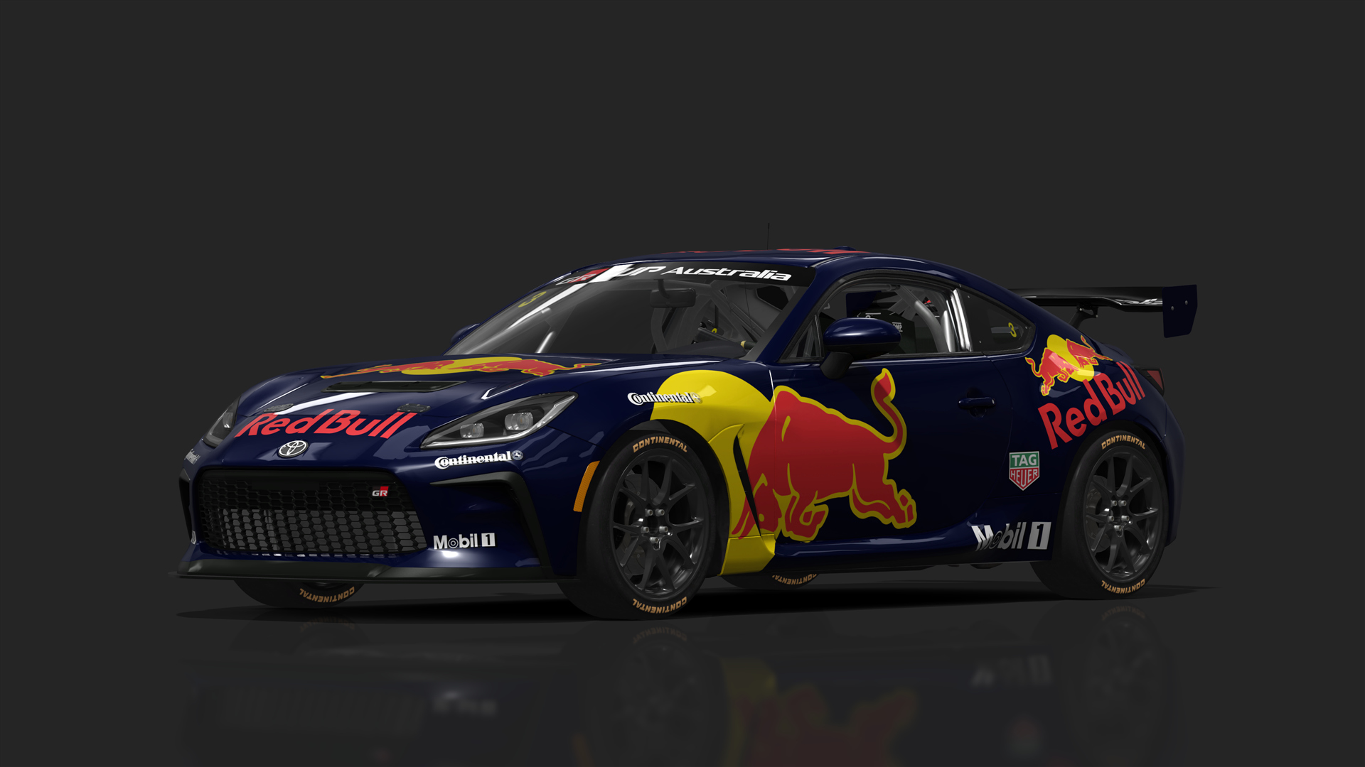 Toyota GR86 Cup, skin GR86OZ_RedBull
