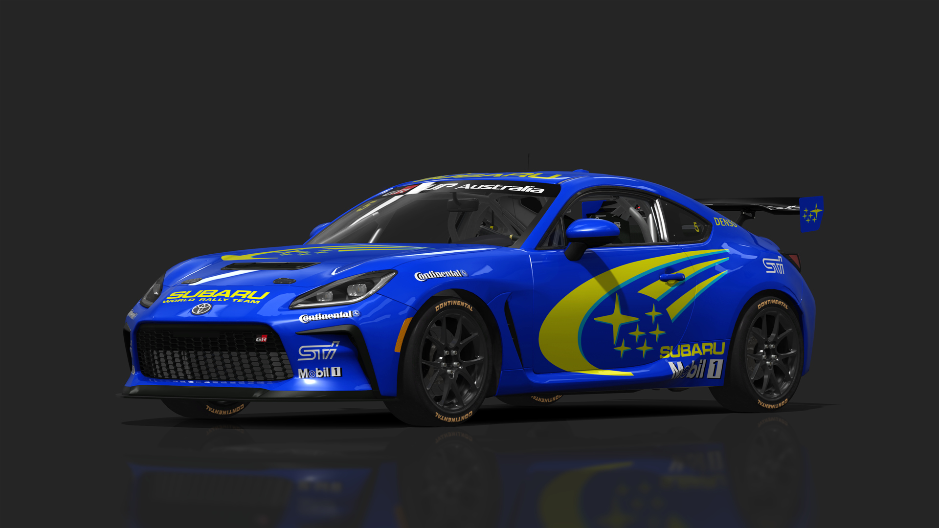 Toyota GR86 Cup, skin GR86OZ_Subaru