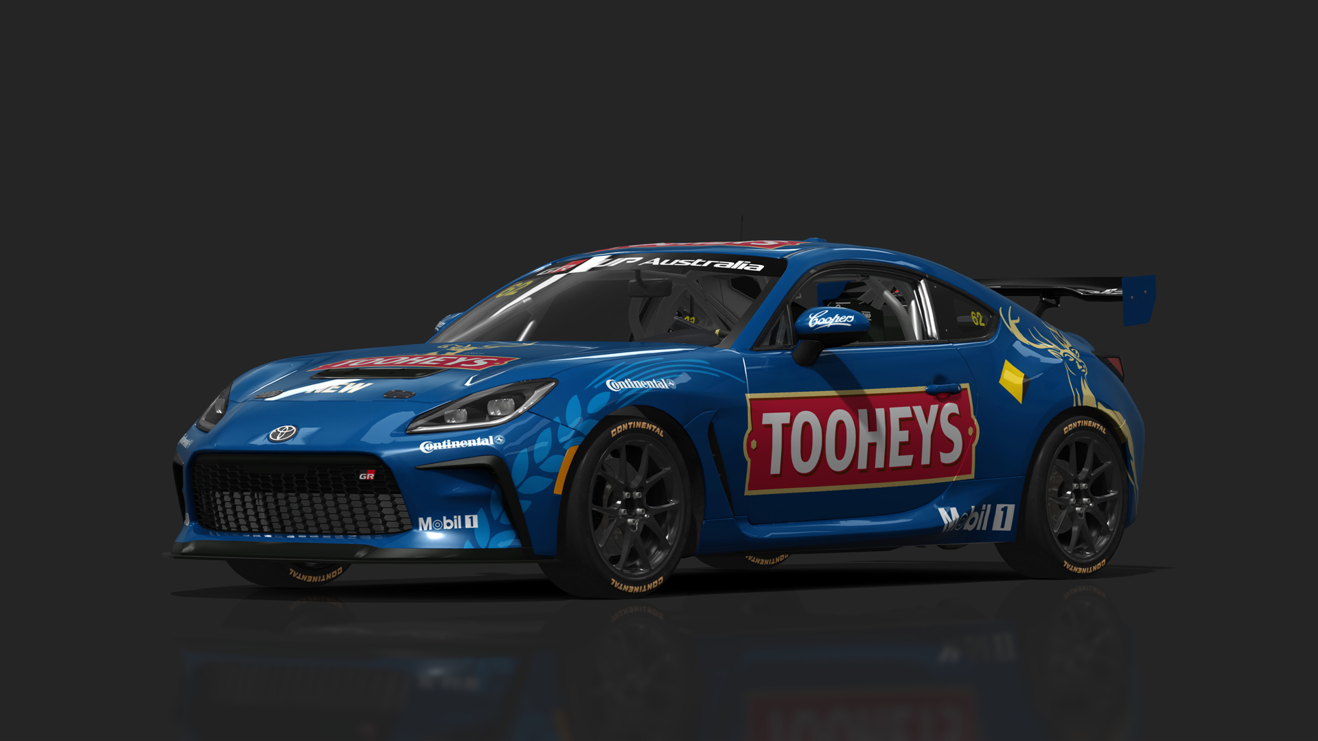 Toyota GR86 Cup, skin GR86OZ_Tooheys